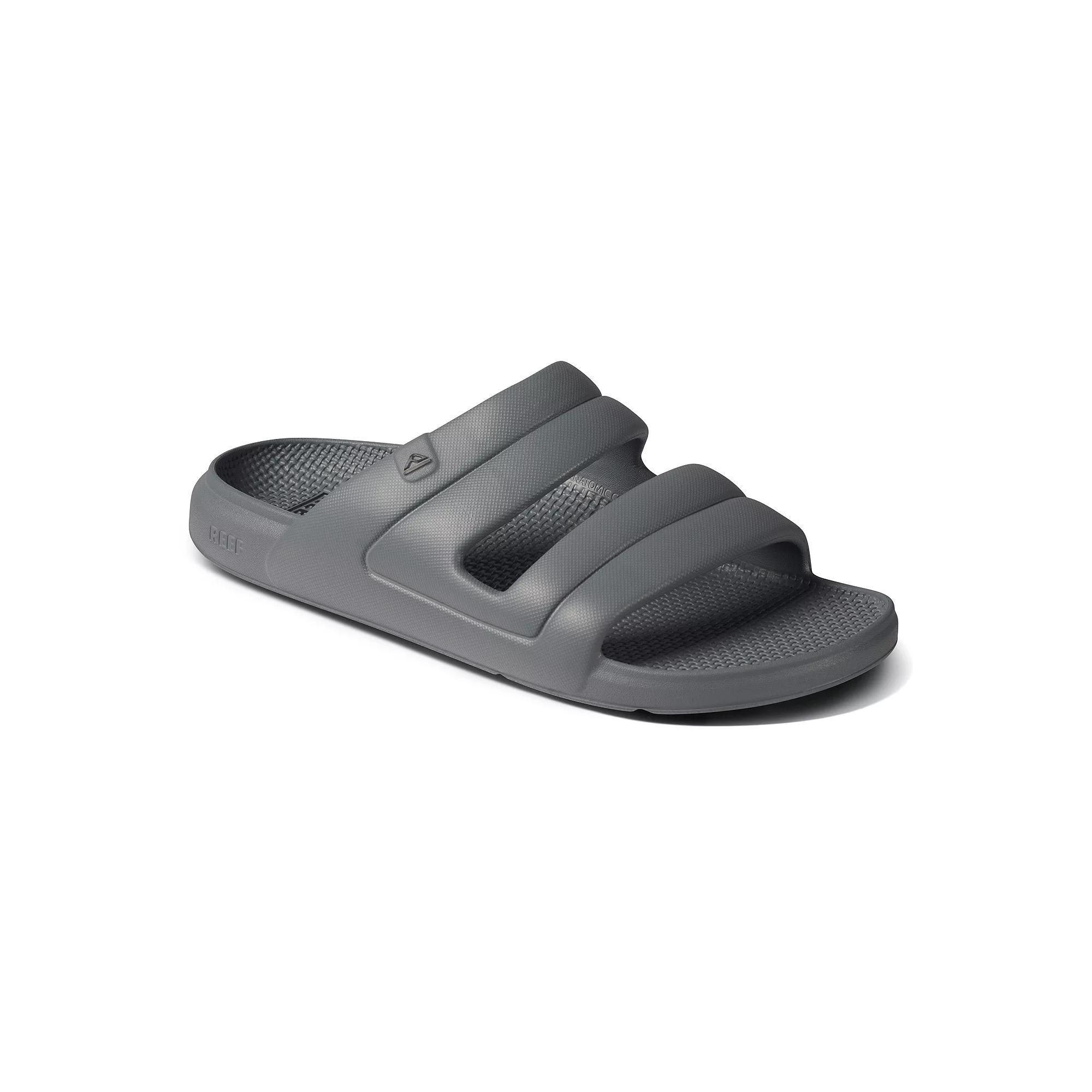 REEF Oasis Men's Two-Bar Slide Sandals, Size: 11, Gray Product Image