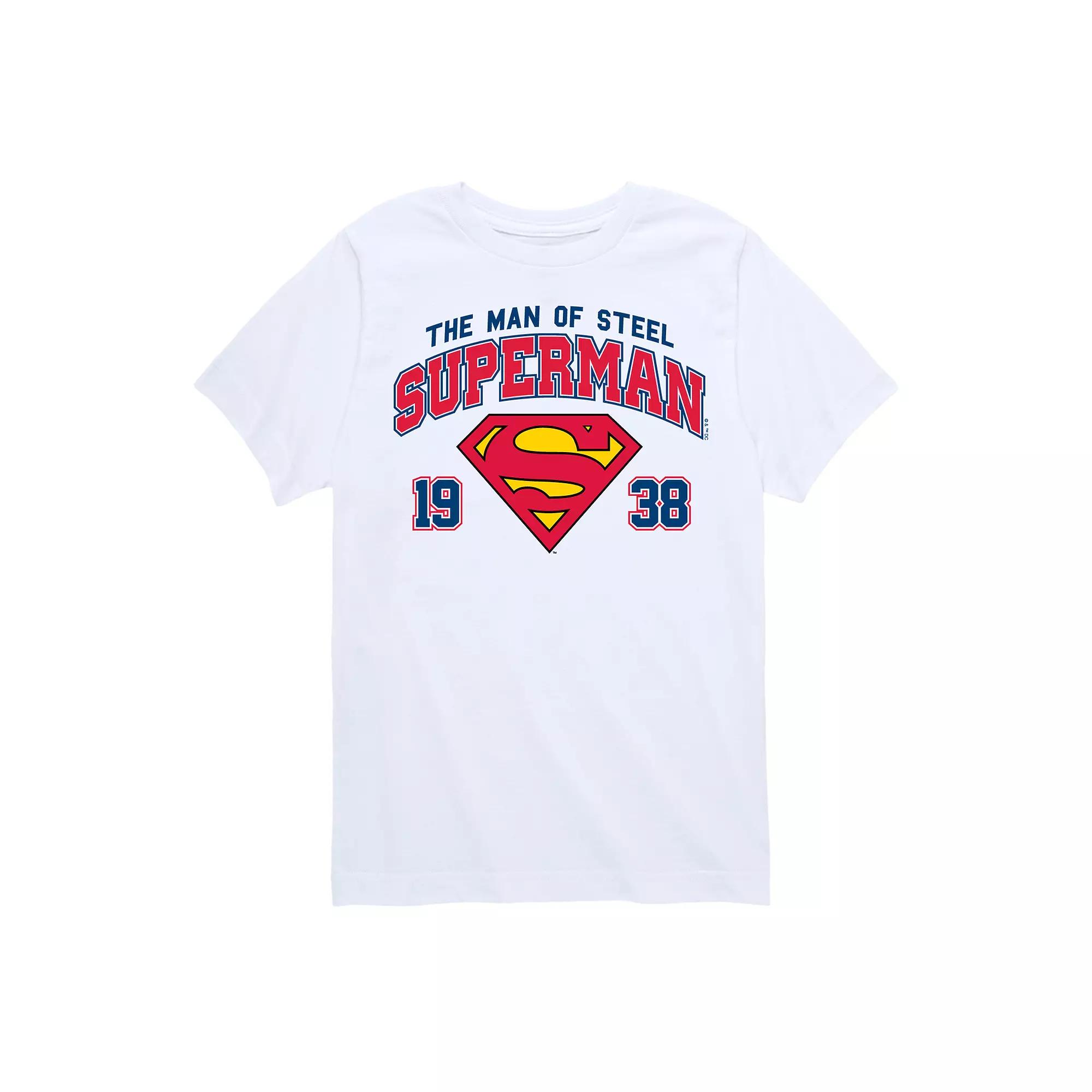Boys 8-20 DC Comics Superman The Man Of Steel Graphic Tee, Boy's,  Product Image