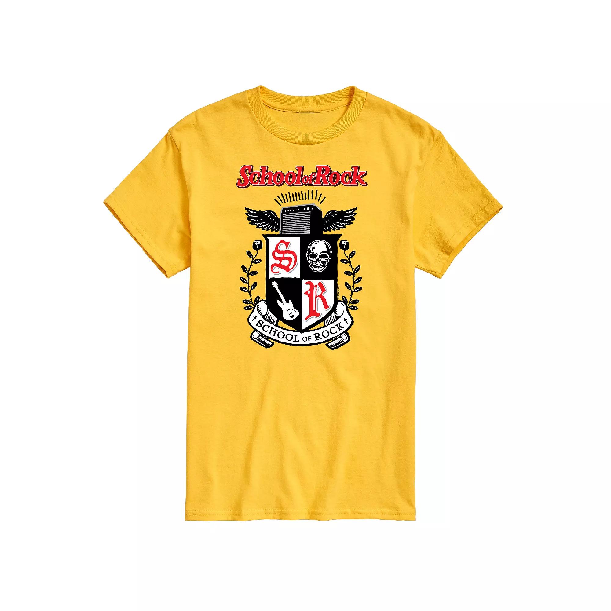 Men's School Of Rock Crest Graphic Tee,  Product Image