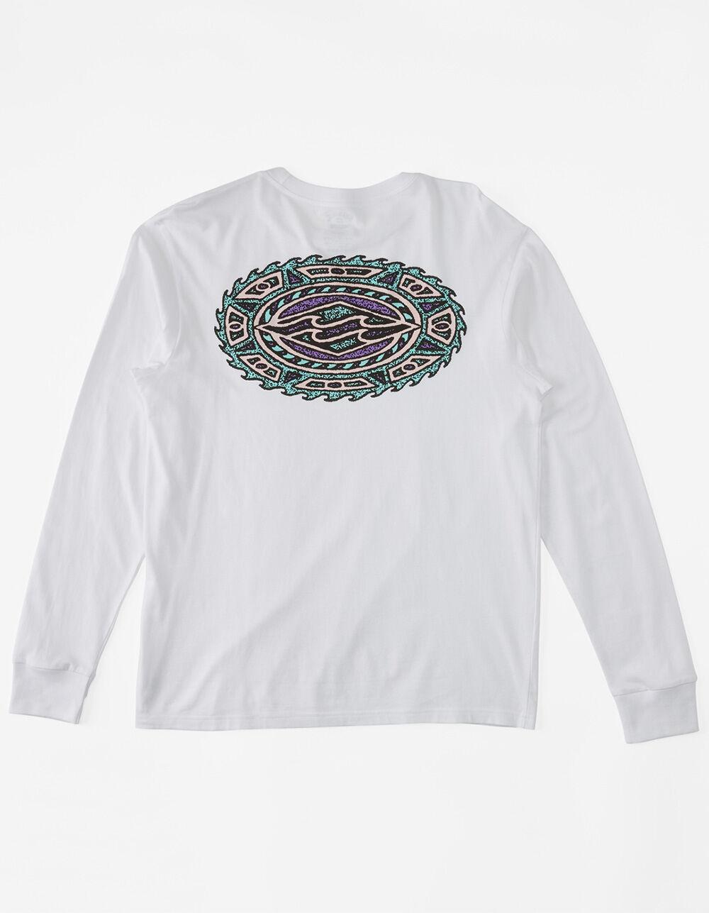 BILLABONG Crayon Wave Mens Tee - WHITE Product Image