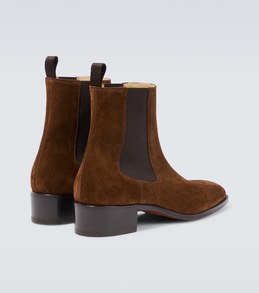 TOM FORD Alec Chelsea Boot In Burnt Product Image