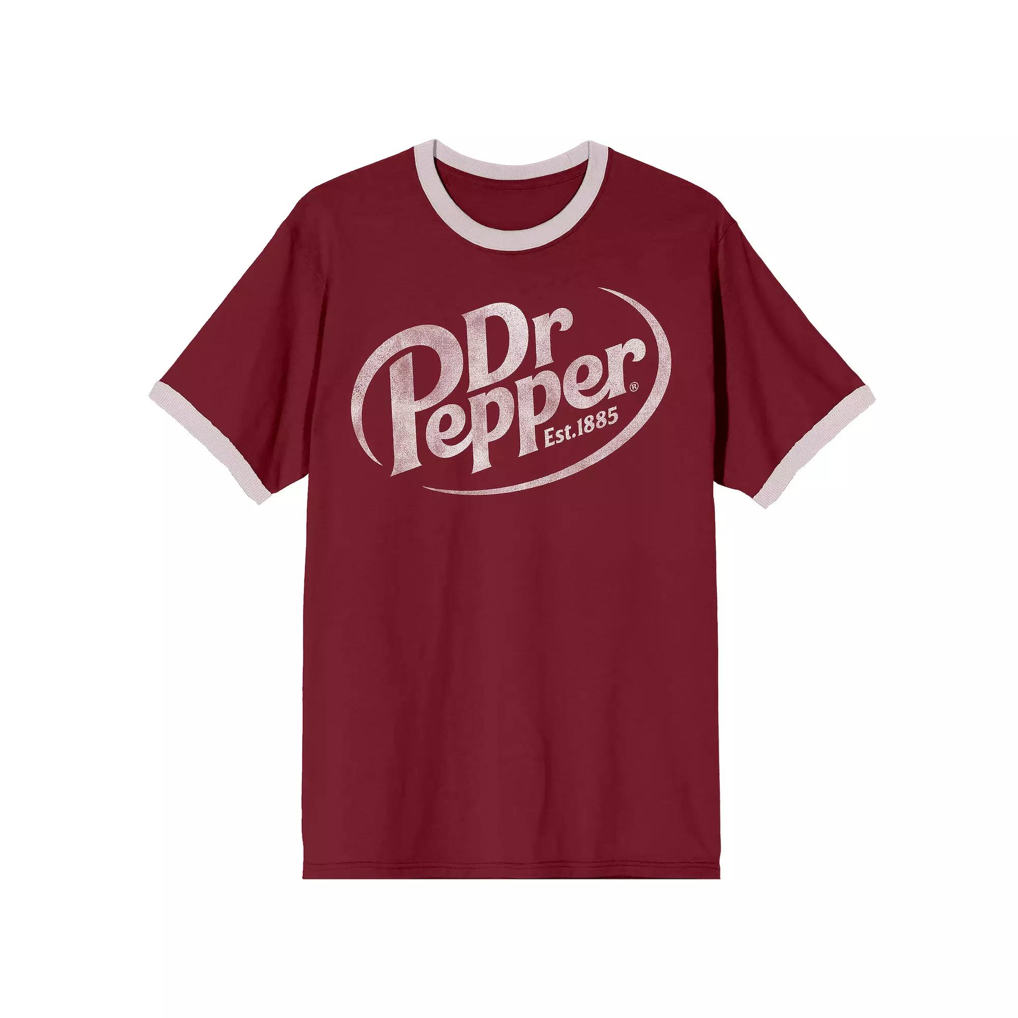 Men's Dr Pepper Logo Short Sleeve Graphic Tee,  Product Image