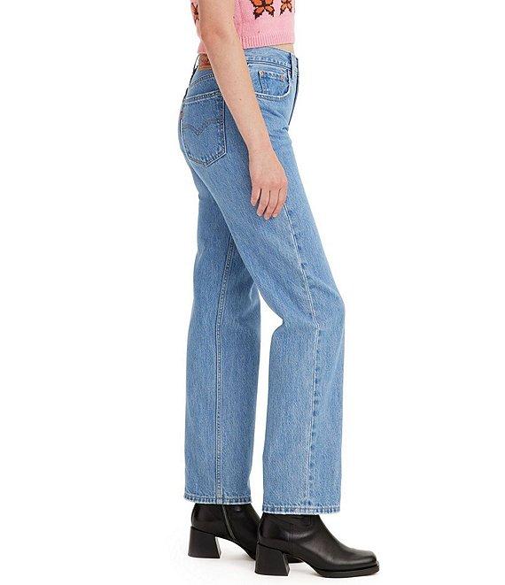 Levi's® Low Pro Mid Rise Straight Jeans Product Image
