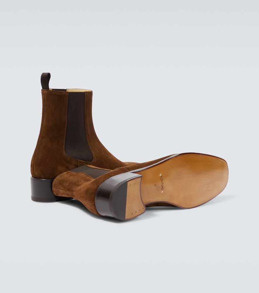 TOM FORD Alec Chelsea Boot In Burnt Product Image