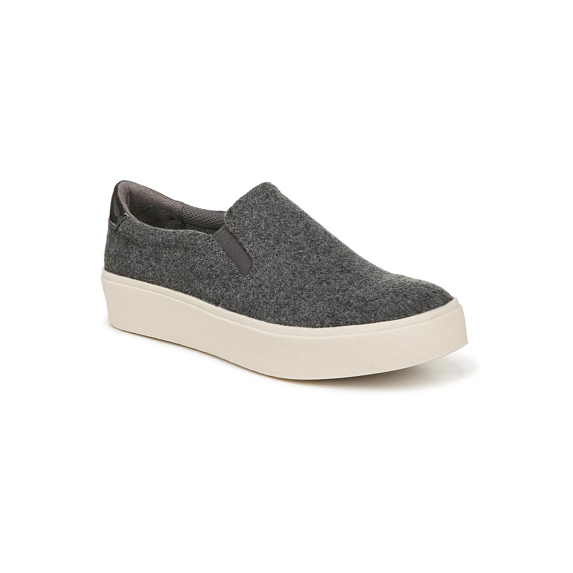 Dr. Scholl's Madison Up Women's Platform Slip-on Sneakers, Size: 9.5, Grey Fabric Product Image