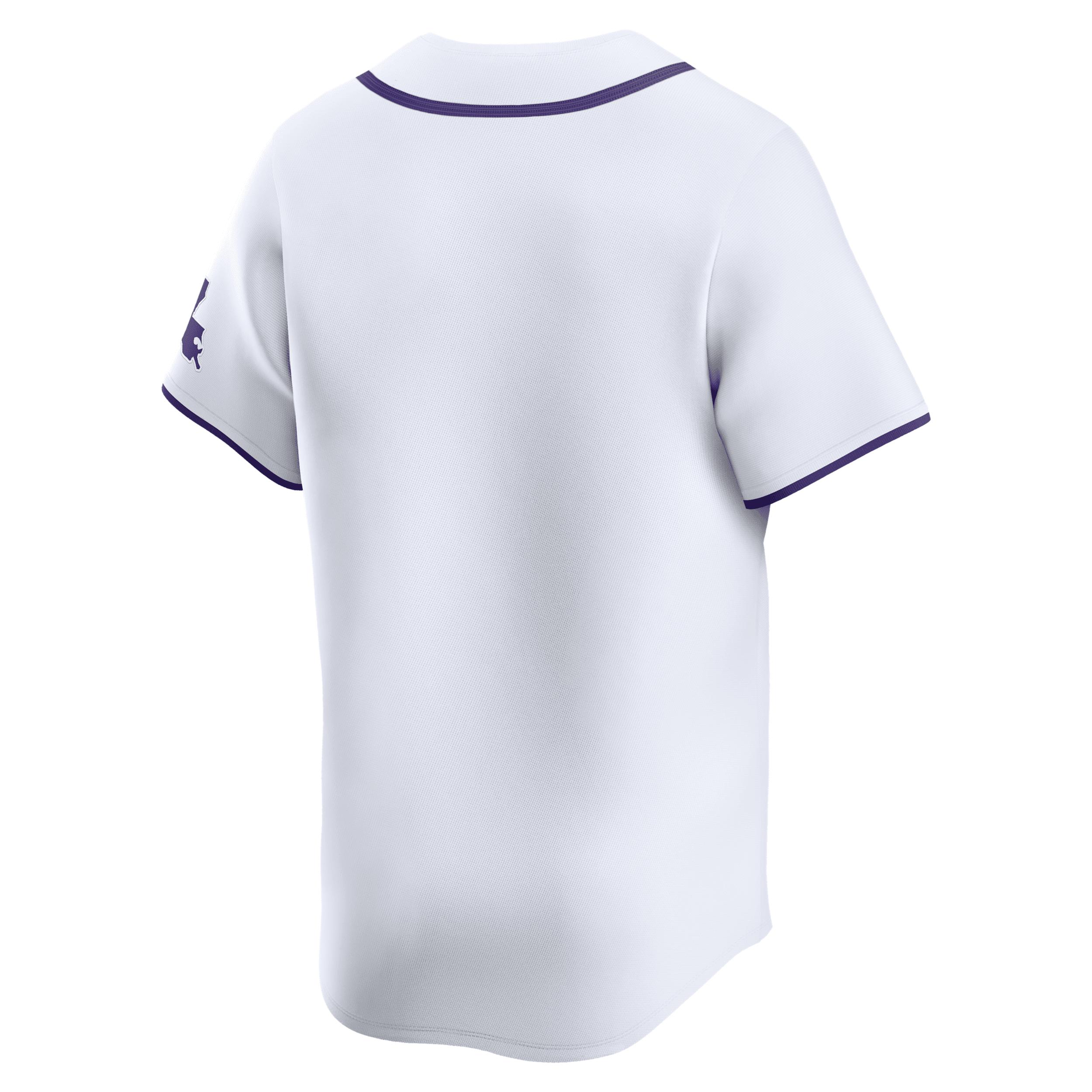 LSU Nike Men's College Limited Baseball Jersey Product Image