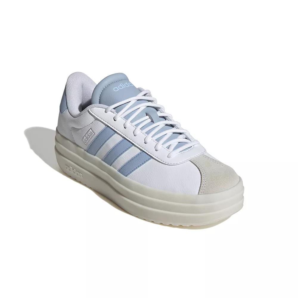 adidas VL Court Bold Women's Shoes, Size: 9, Blue White Product Image