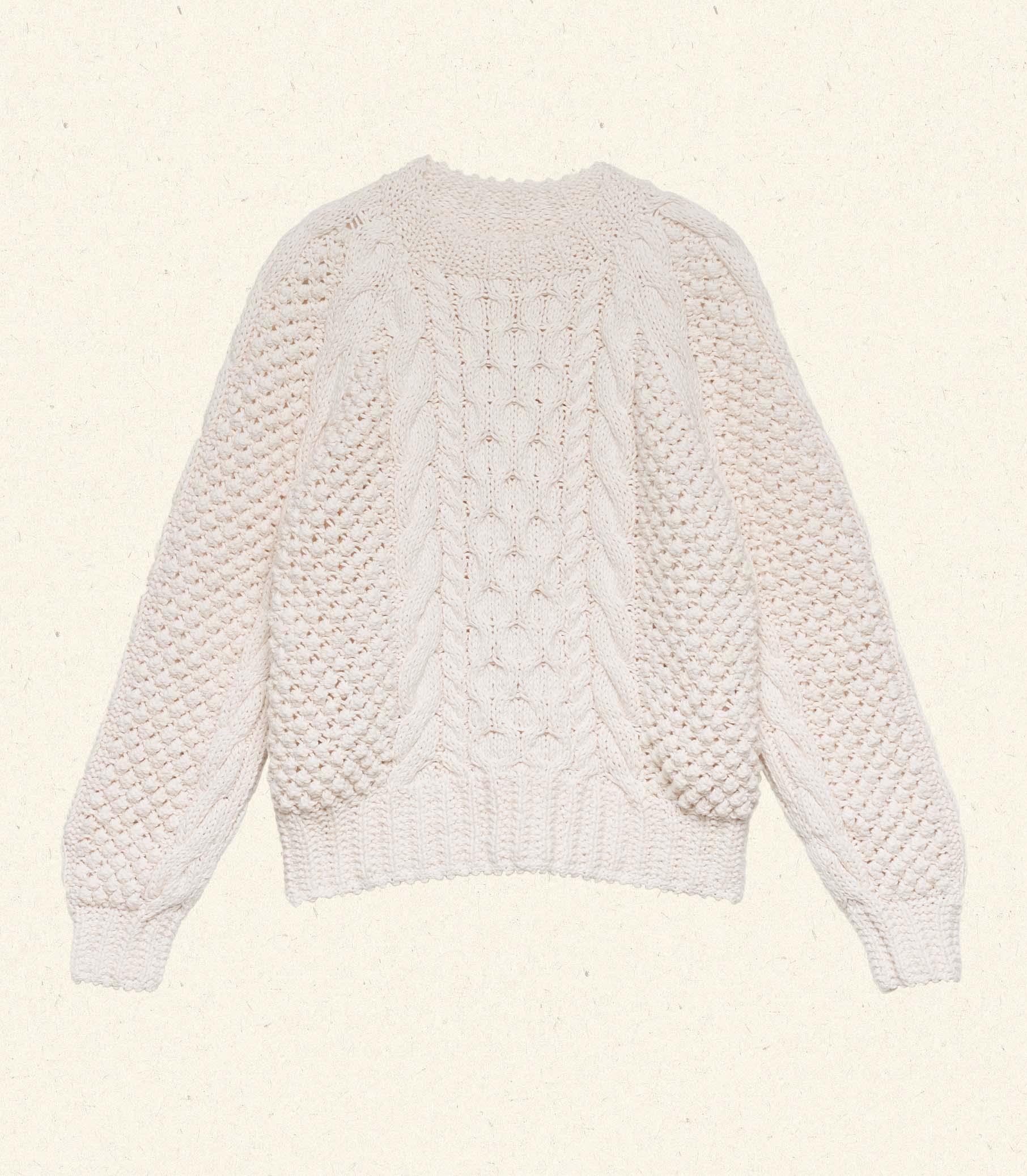 WITHROWE SWEATER -- IVORY Product Image