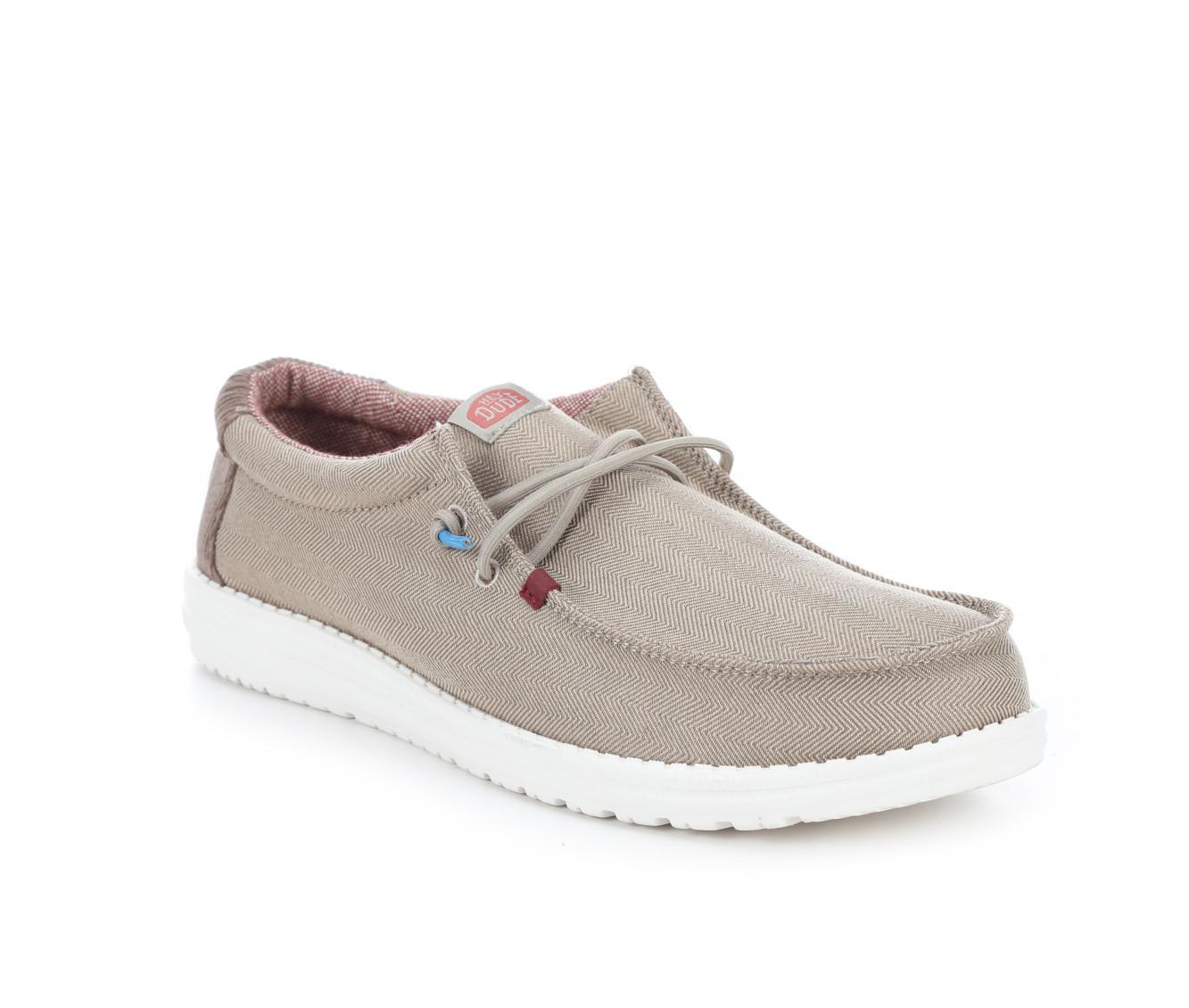 Men's HEYDUDE Wally Herringbone Slip-On Shoes Product Image