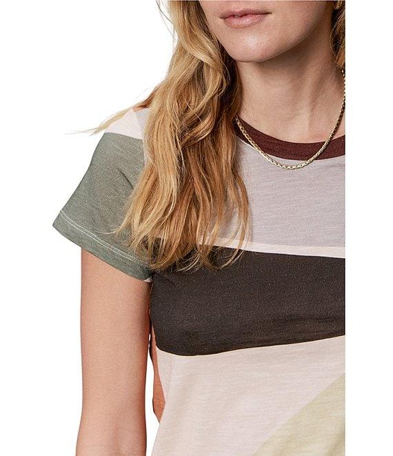 Sanctuary The Perfect Tee Printed Crew Neck Short Sleeve Top Product Image