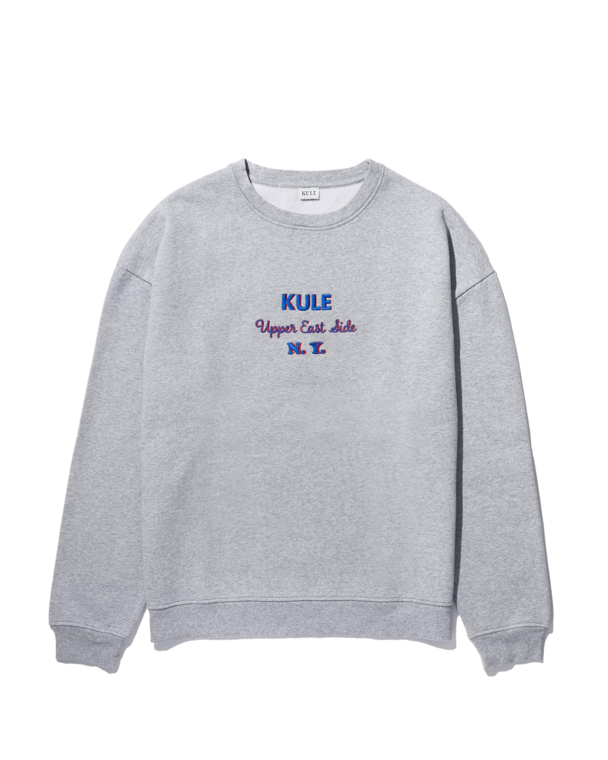 The Oversized Upper East Side Sweatshirt - Heather Grey Female Product Image