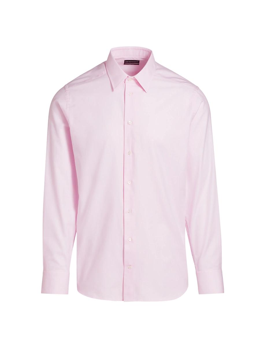 Men's Cotton Micro-Dot Dress Shirt Product Image