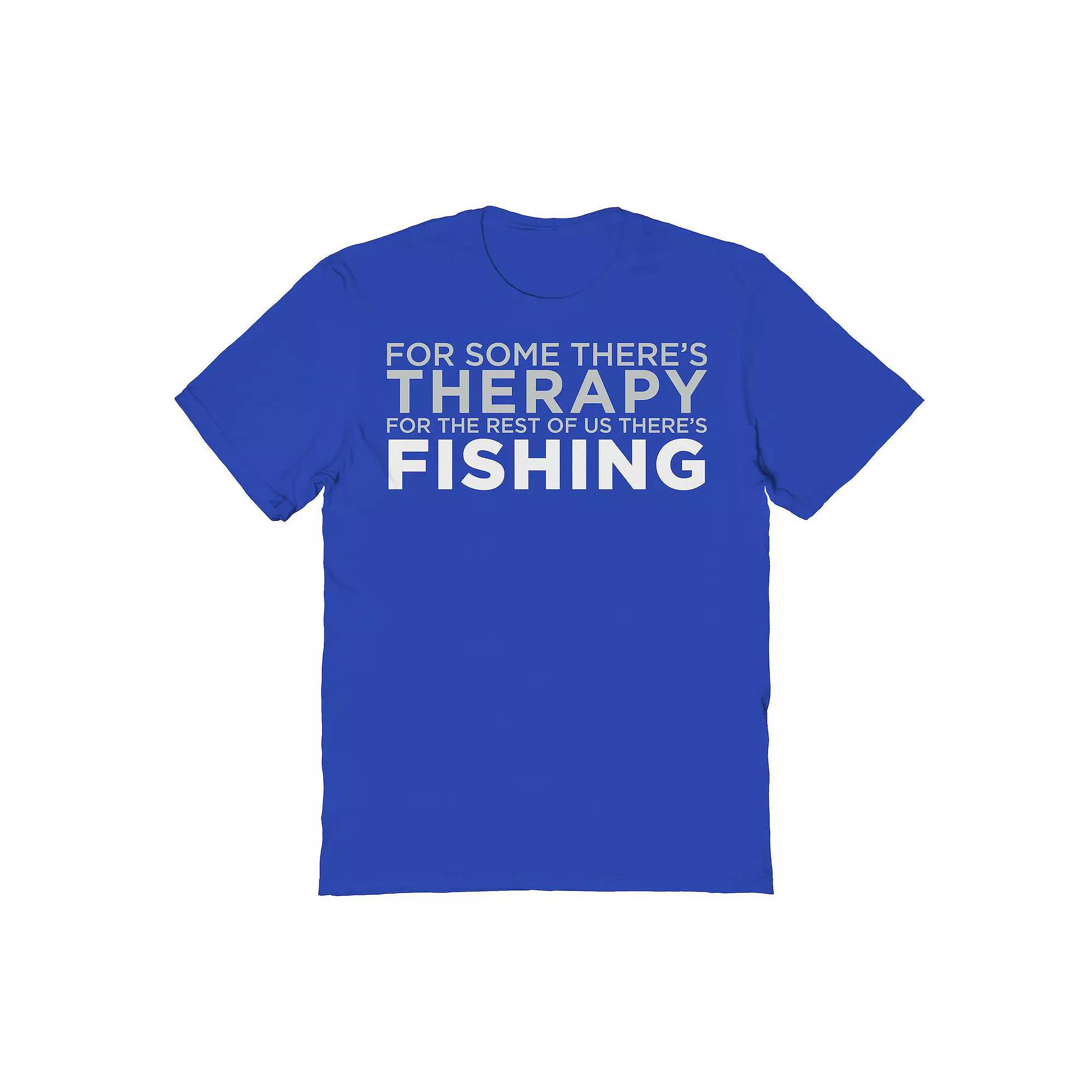 Men's Duke & Sons Fishing Therapy Graphic Tee, Adult Unisex,  Product Image