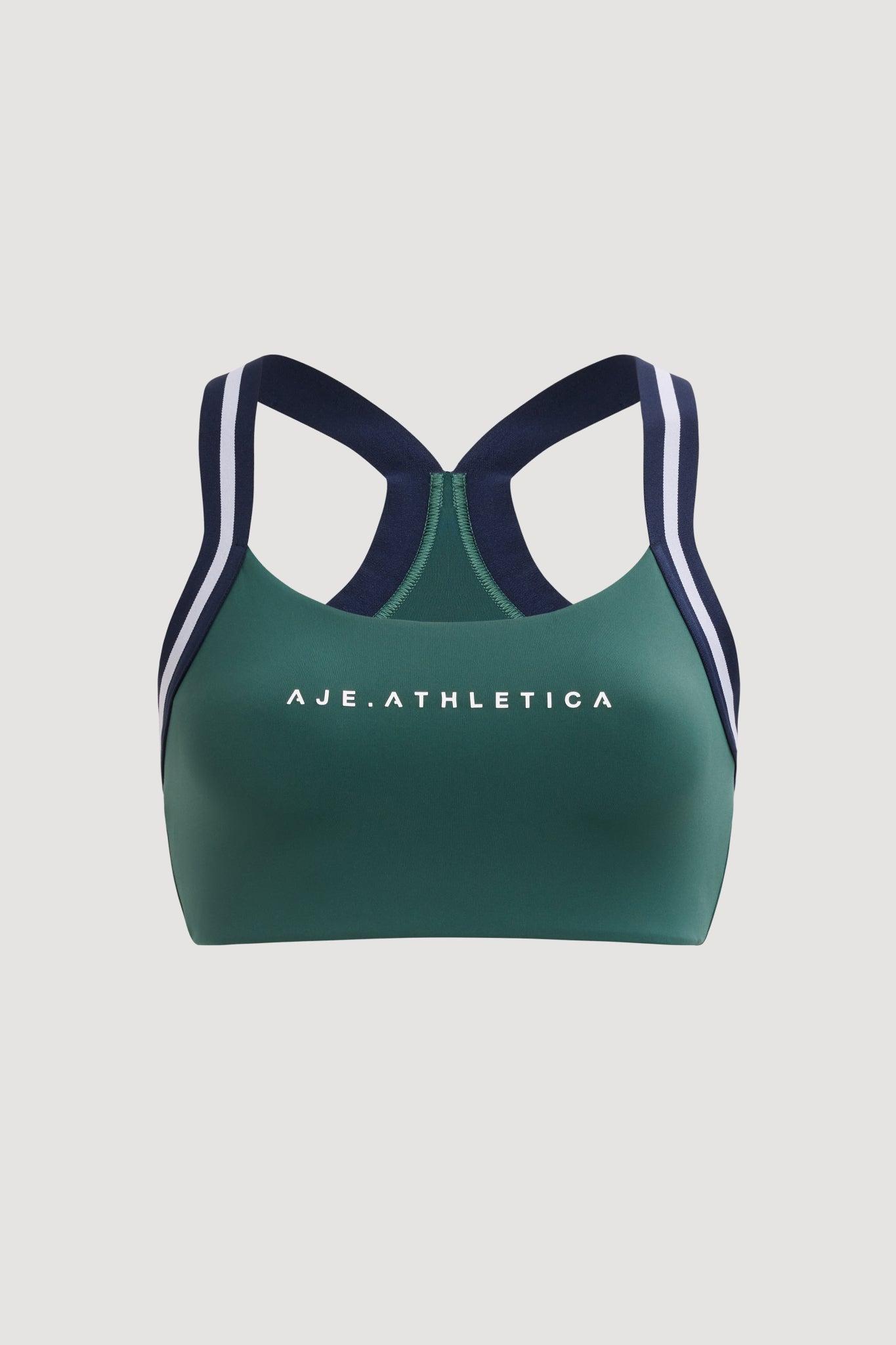 Contrast Sports Bra 320-VELOCITY GREEN / 4 Product Image