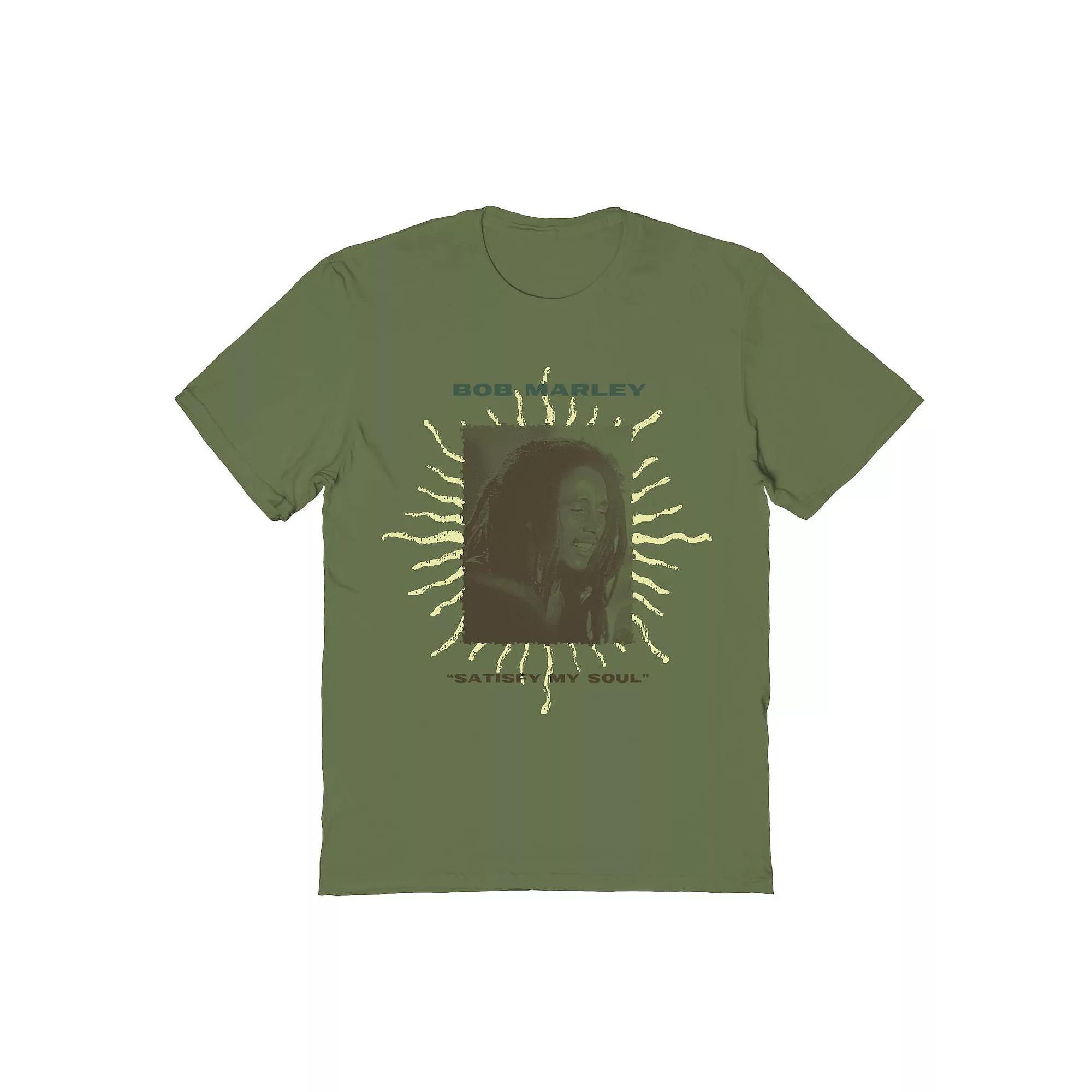 Men's Bob Marley Satisfy My Soul Graphic Tee, Adult Unisex,  Product Image