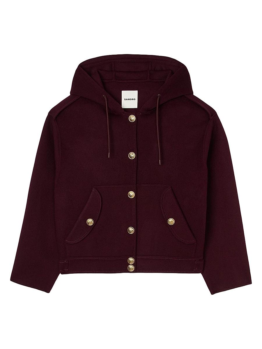 Womens Double-Faced Wool Jacket Product Image