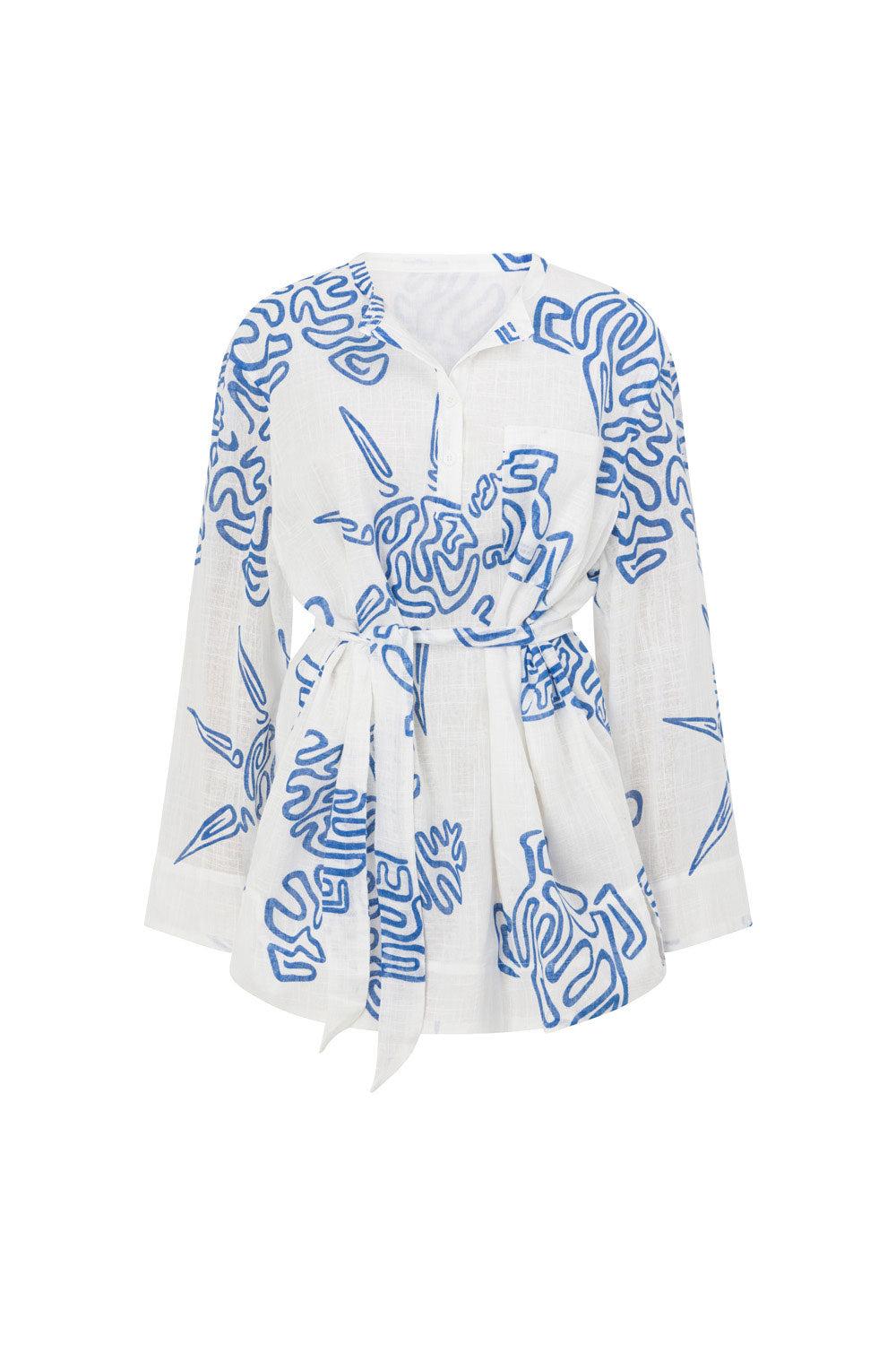 Ali Dress - Evoke Blue Product Image