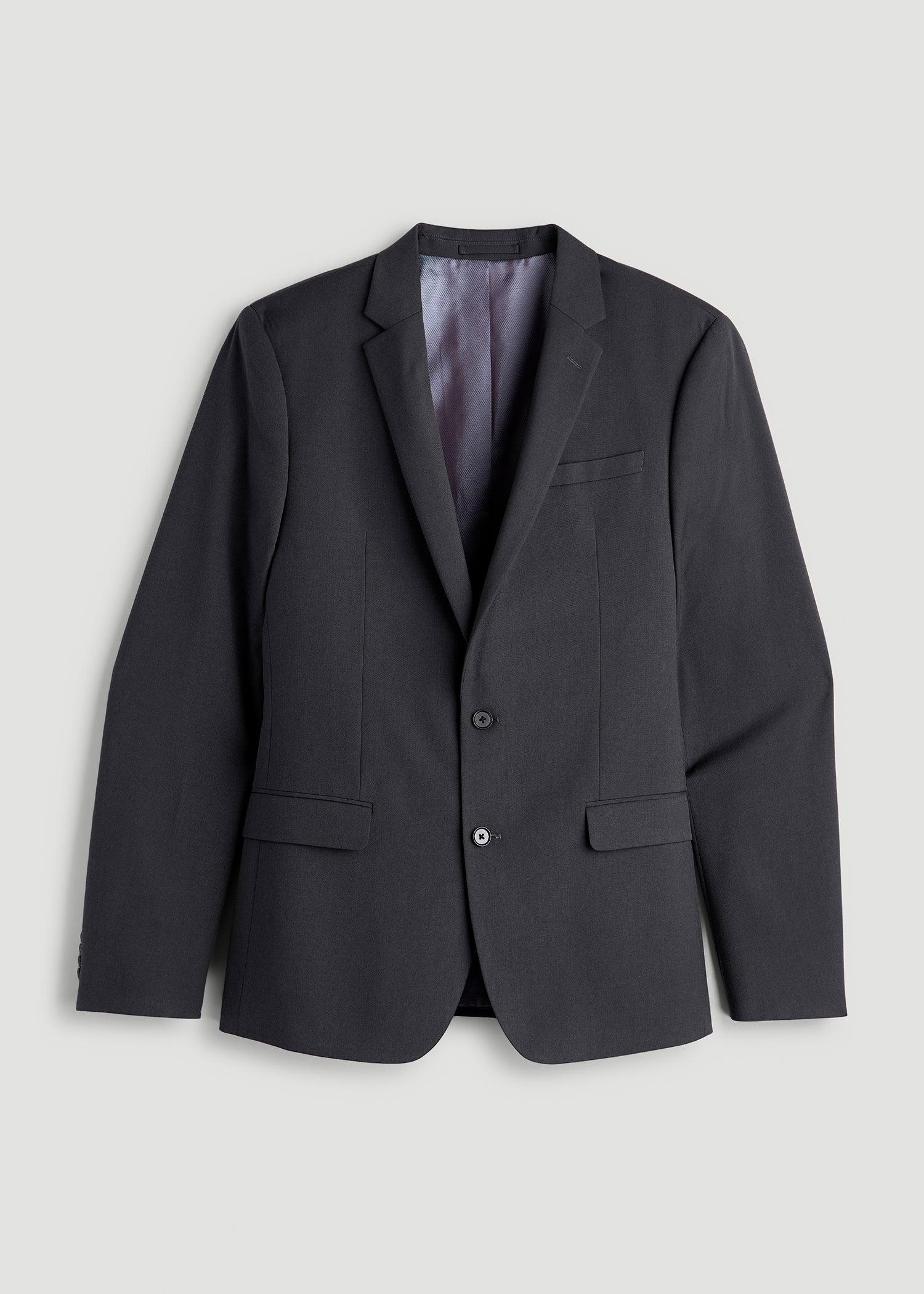 Suit Jacket for Tall Men in Mid Grey Male Product Image