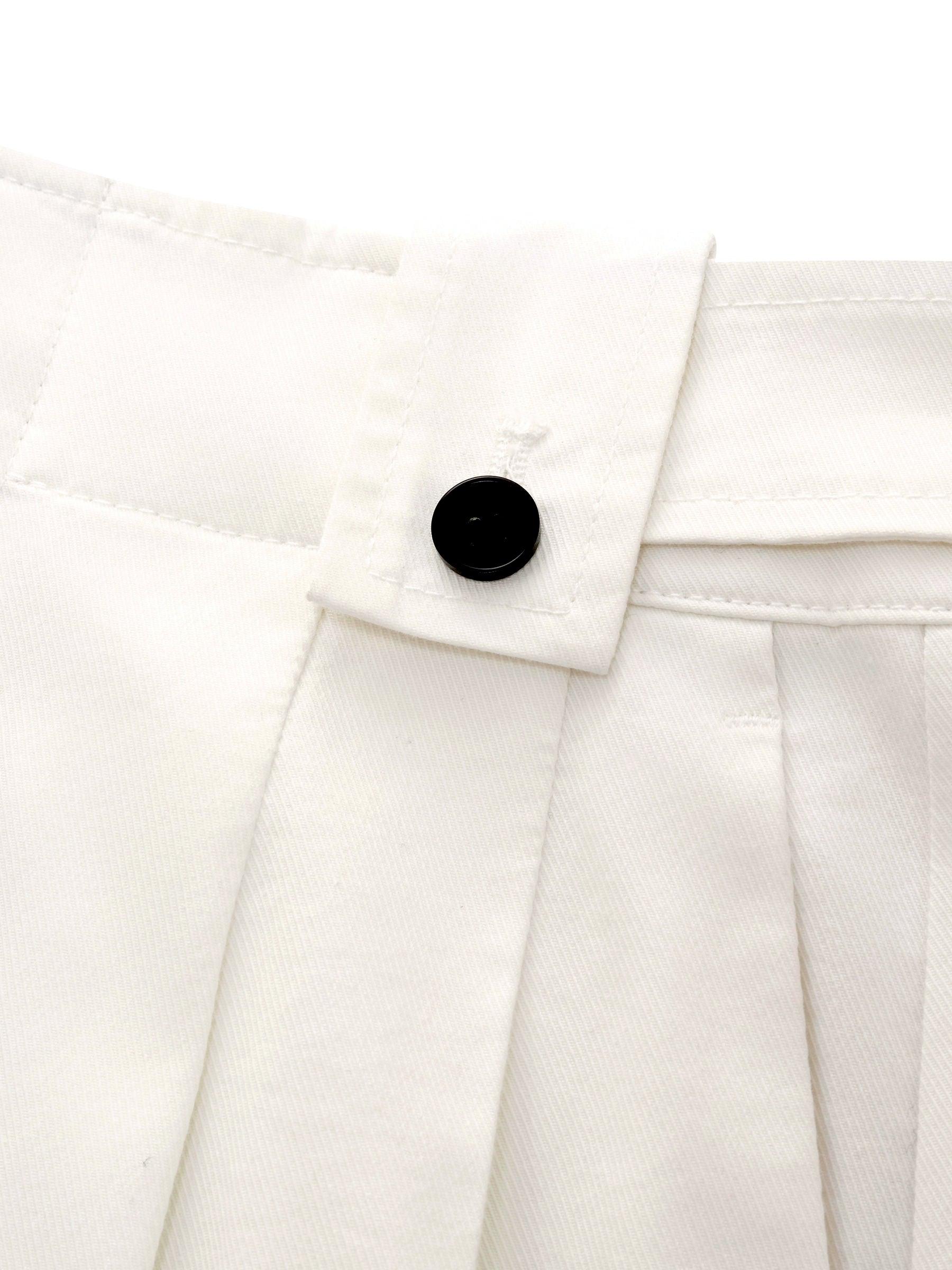 Denim Adjustable Waist Women Relaxed Straight Jeans Product Image