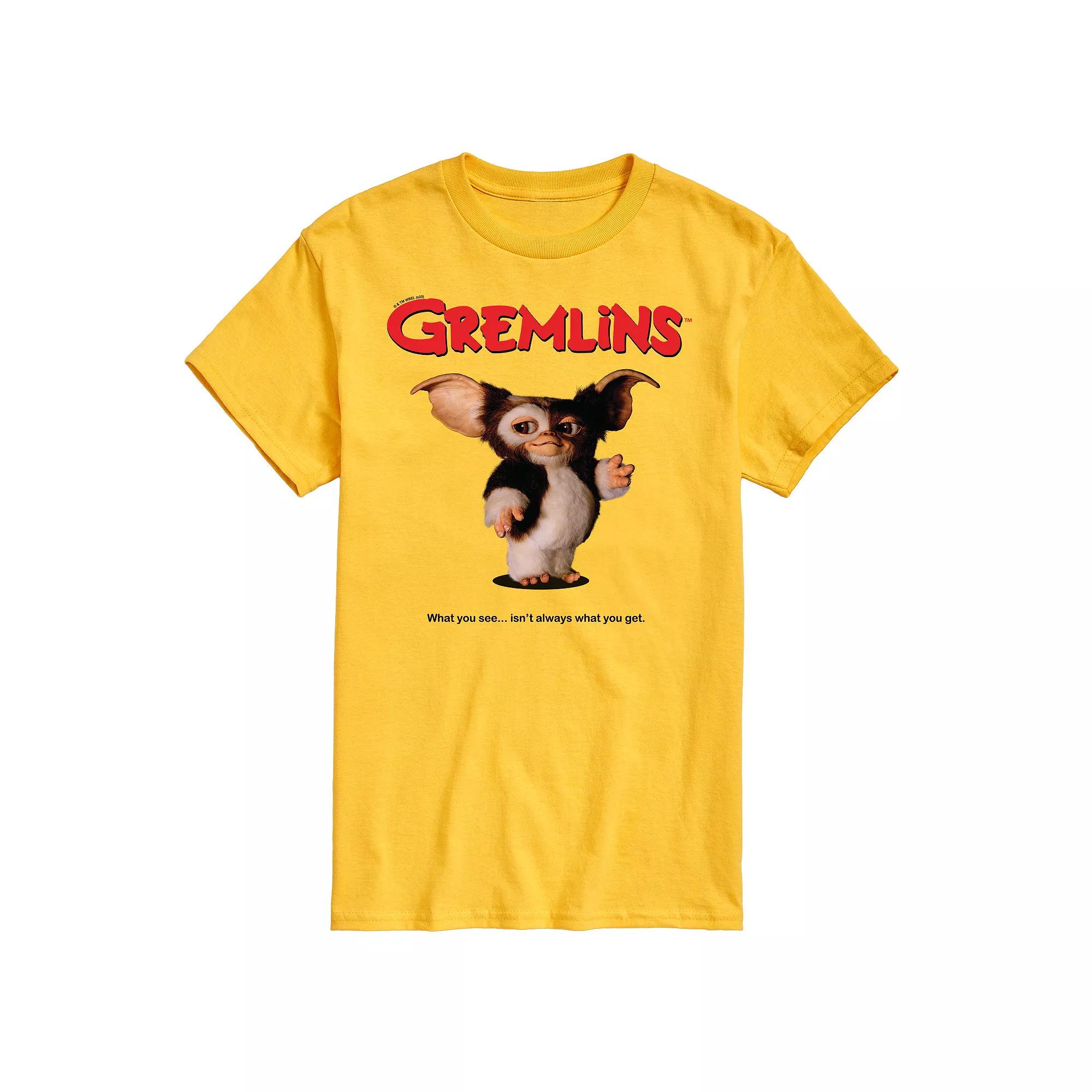 Big & Tall Gremlins Movie Poster Graphic Tee, Men's,  Product Image
