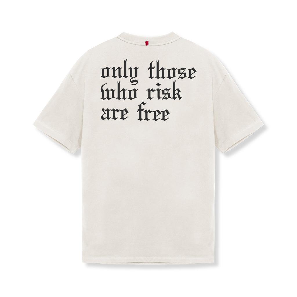 0797. Tech Essential™ Relaxed Tee - Stone/Black "OTWR" Product Image