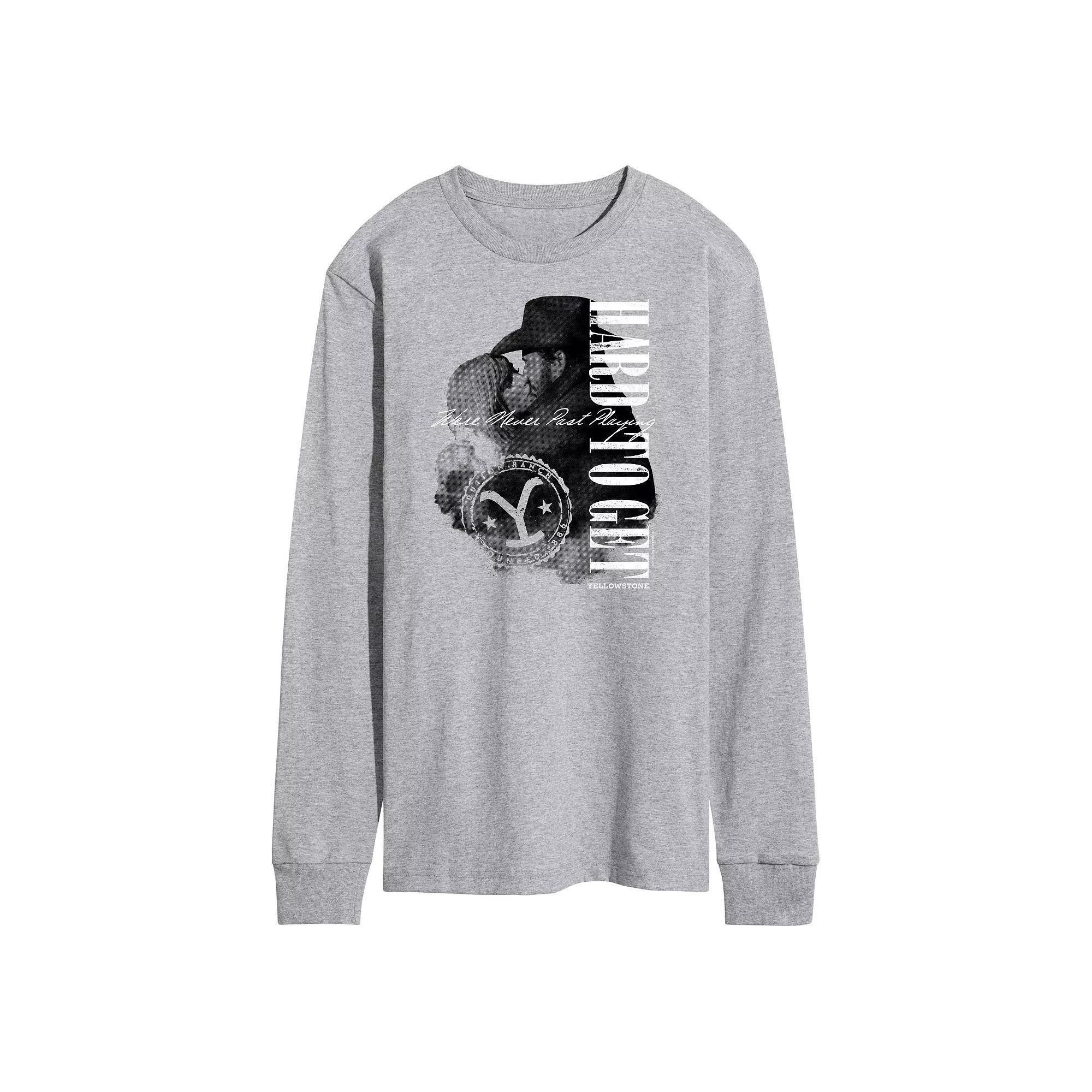 Men's Yellowstone Beth Rip Hard To Get Long Sleeve Graphic Tee,  Product Image