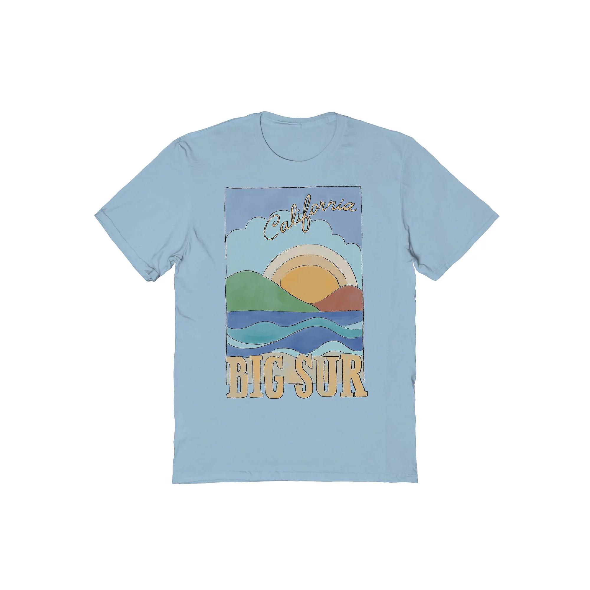 Mens COLAB89 by Threadless BIG SUR Graphic Tee Product Image