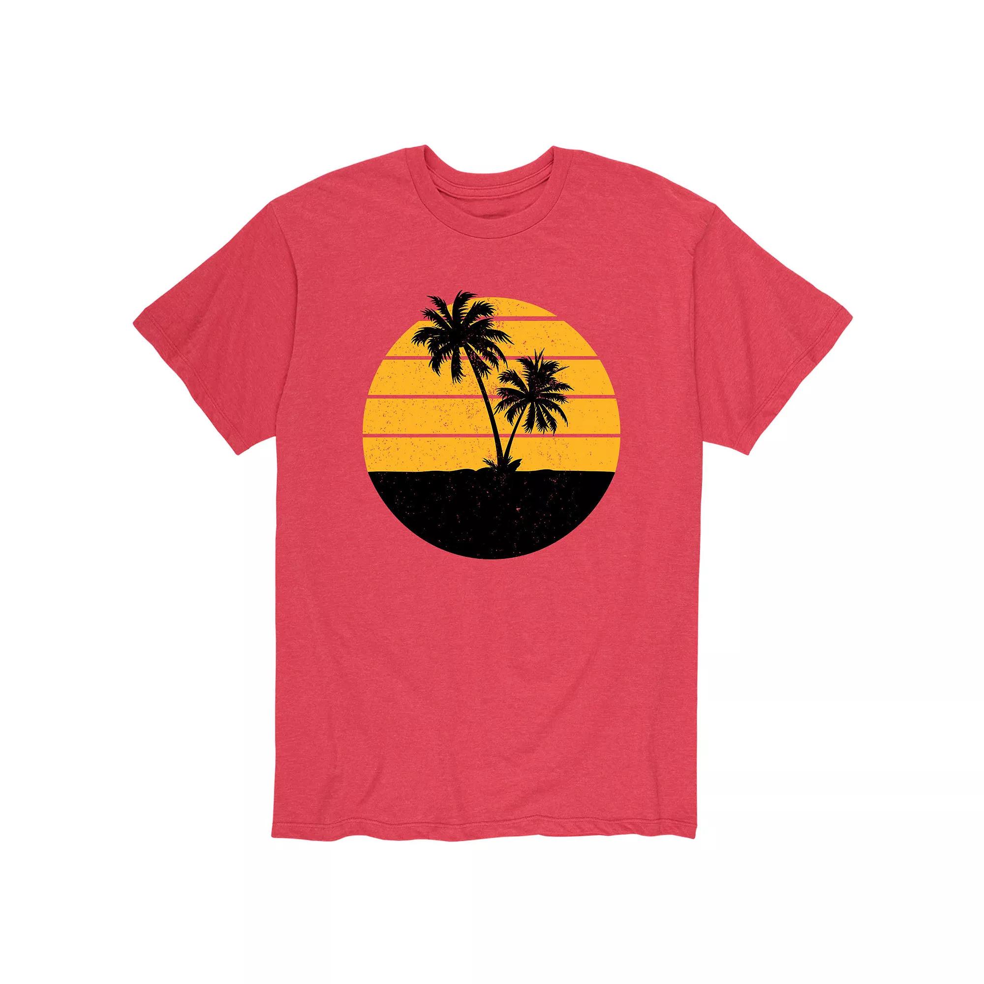 Men's Palm Tree Silhouette Tee,  Product Image