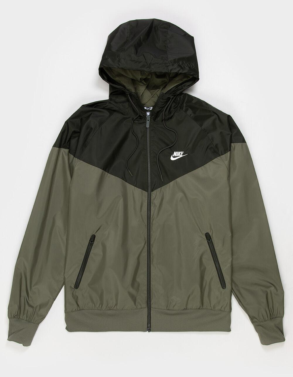 NIKE Sportswear Windrunner Mens Jacket - DK GREEN Product Image
