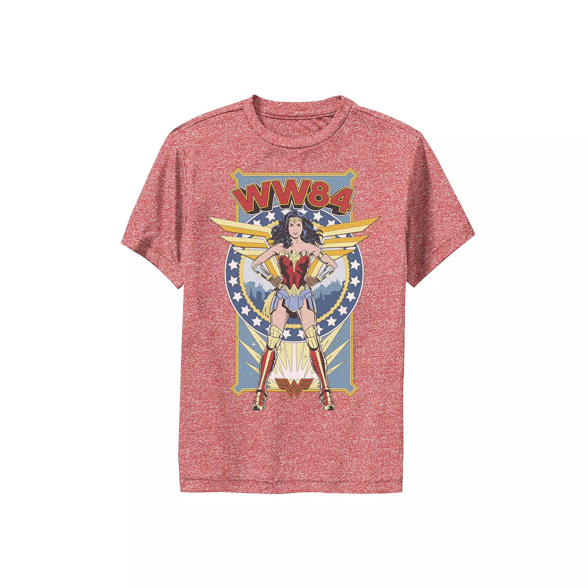 Disney's Donald Duck Boys 6-20 Plaid Portrait Circle Logo Performance Graphic Tee, Boy's,  Product Image