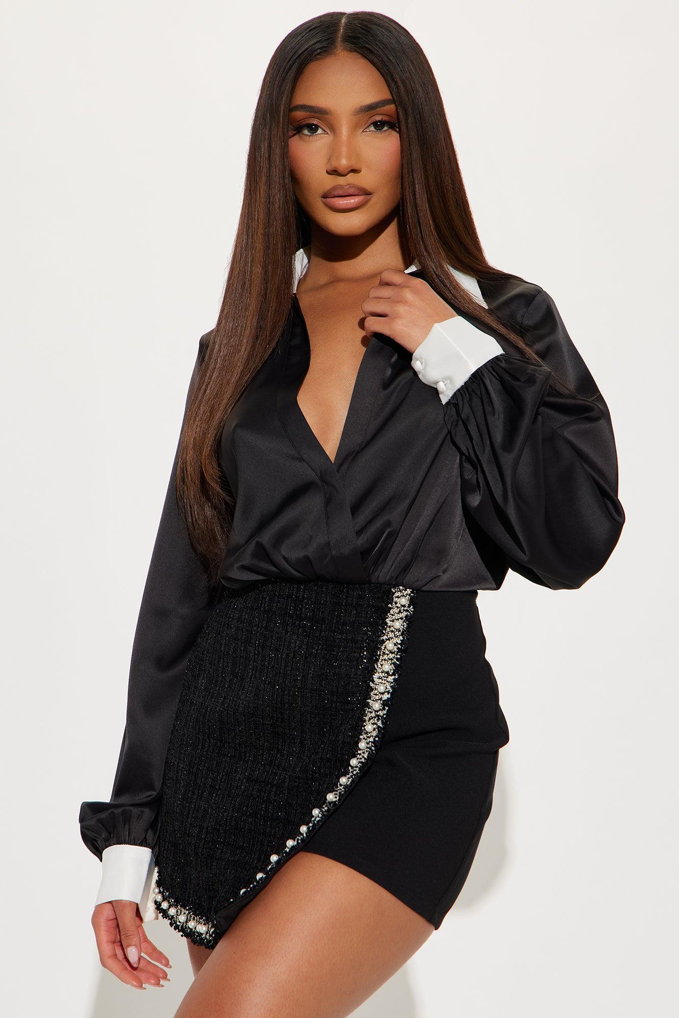 On The Clock Romper  - Black Product Image