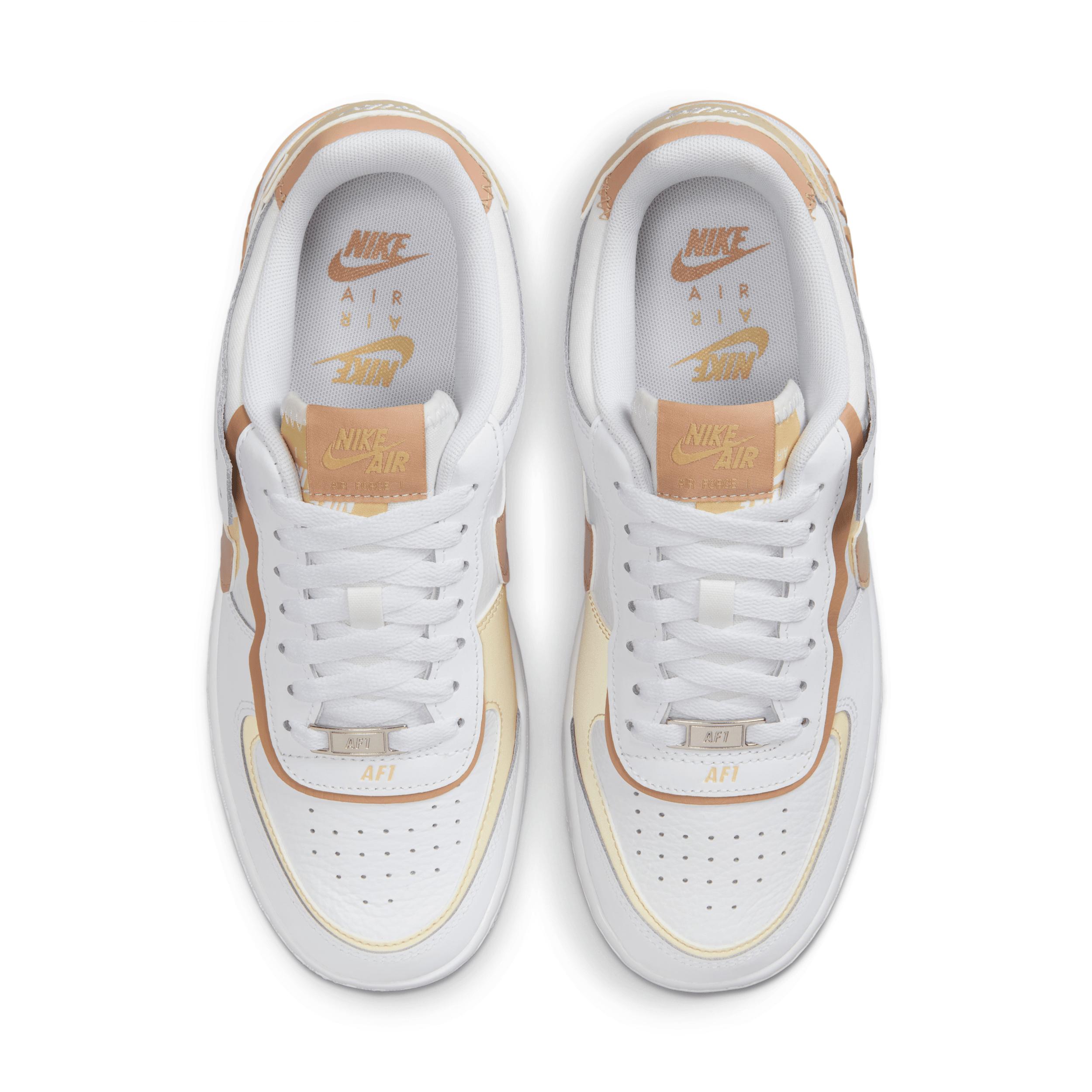Nike Womens Air Force 1 Shadow Shoes | DZ1847-111 Product Image
