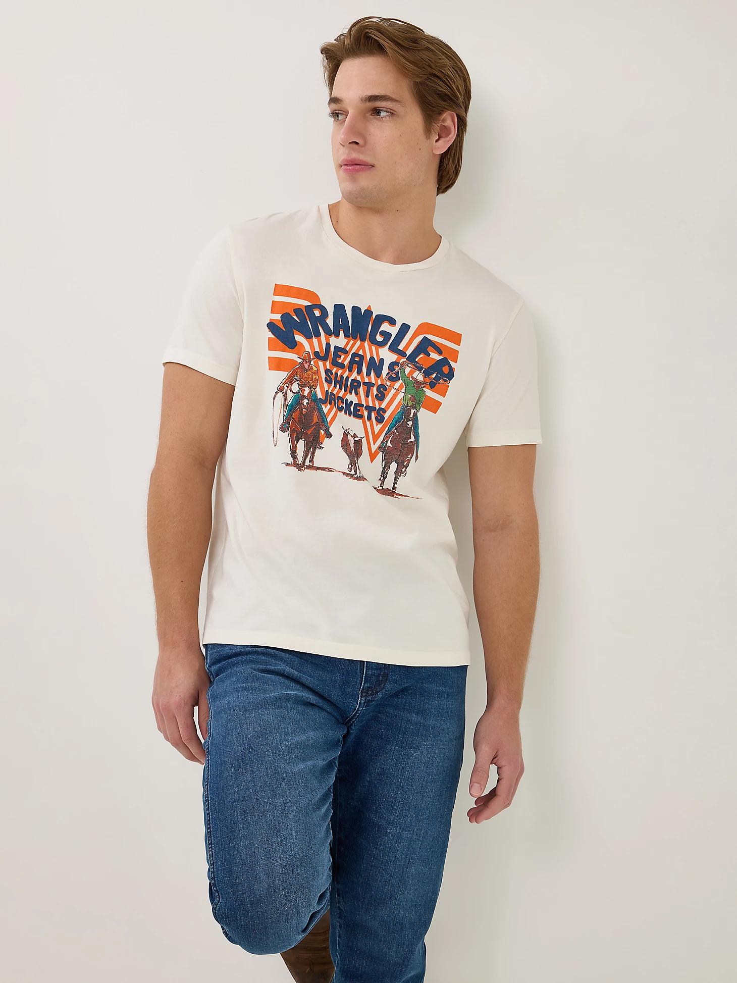 Wrangler x Whataburger Men's Graphic T-Shirt in Faded Product Image