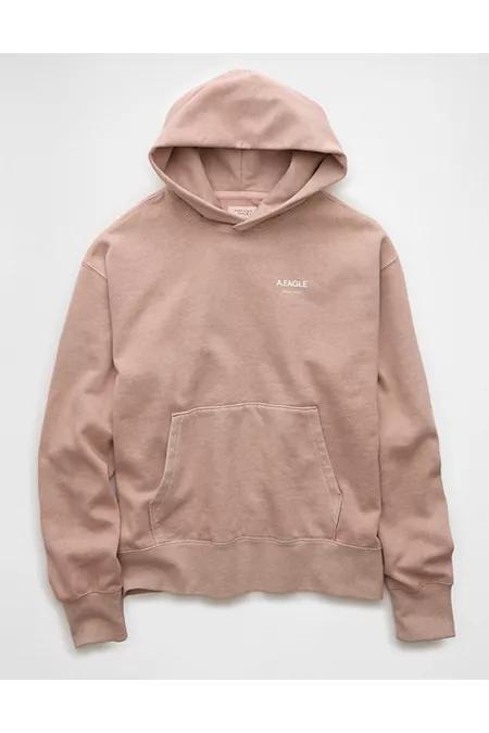 AE Laidback Luxe Heavyweight Logo Hoodie Men's Product Image