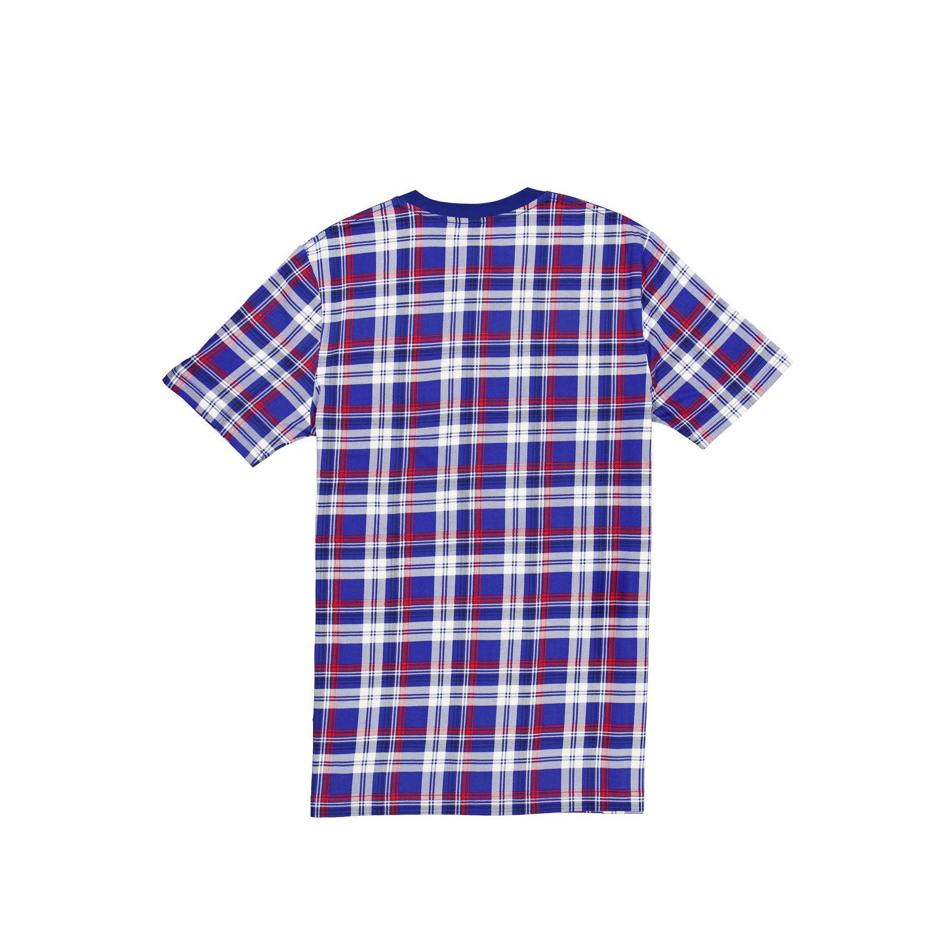Detroit Lions 3rd Down Plaid T-Shirt Male Product Image