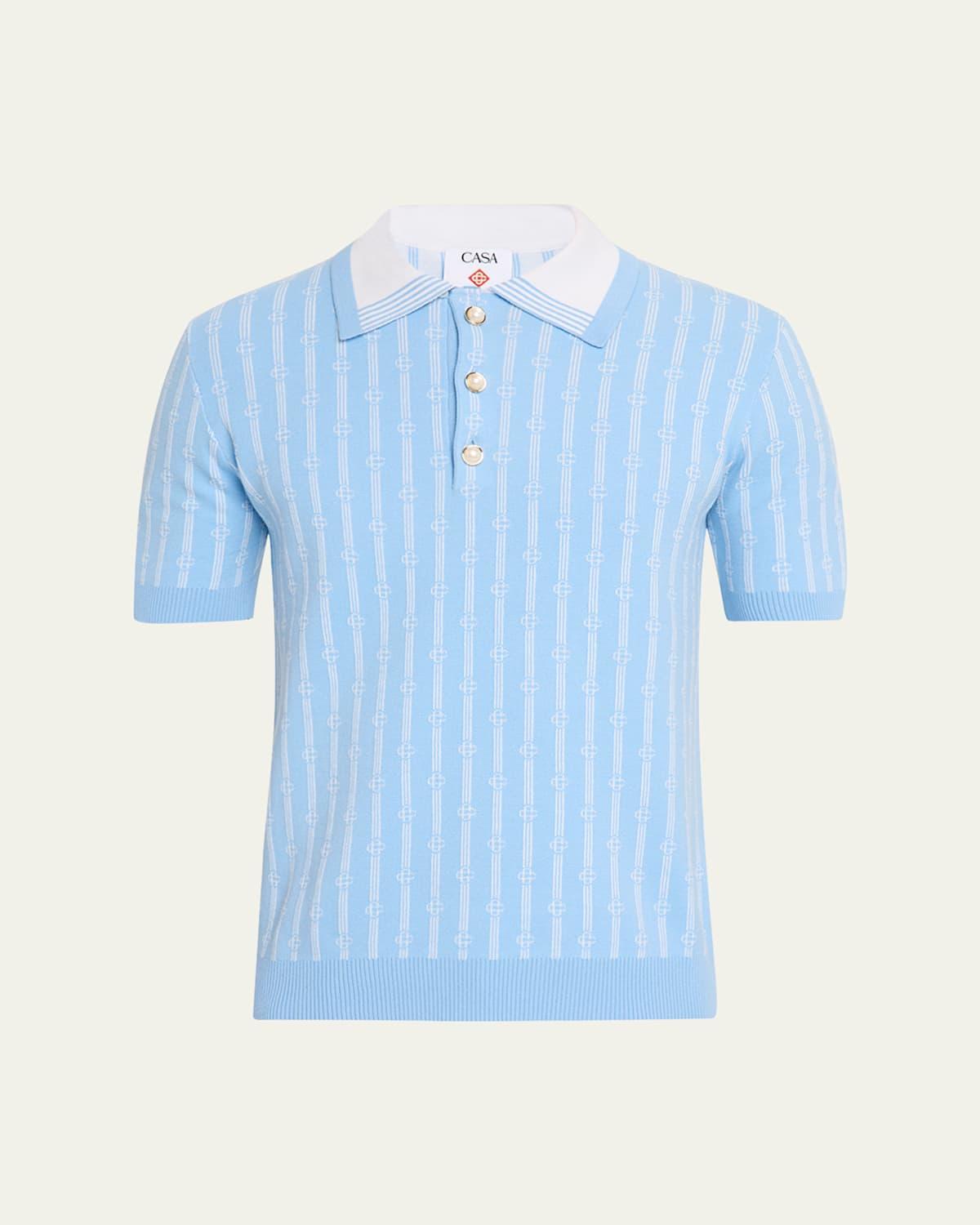 Mens Monogram Polo Shirt Product Image