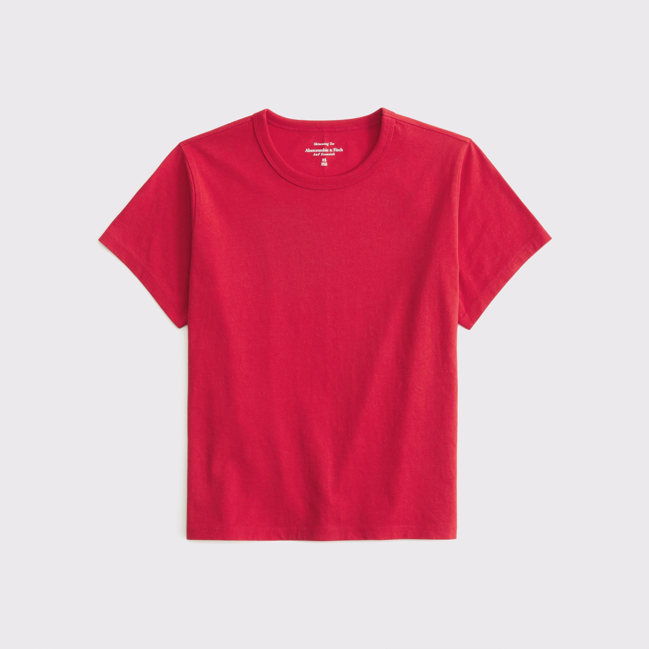 Essential Polished Body-Skimming Tee Product Image
