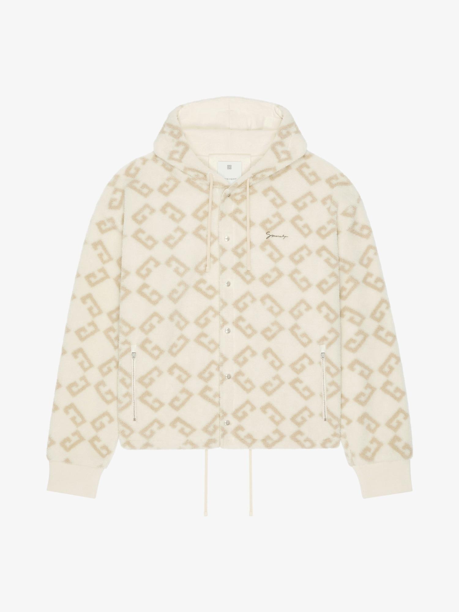 Hoodie in monogram 72 jacquard Product Image