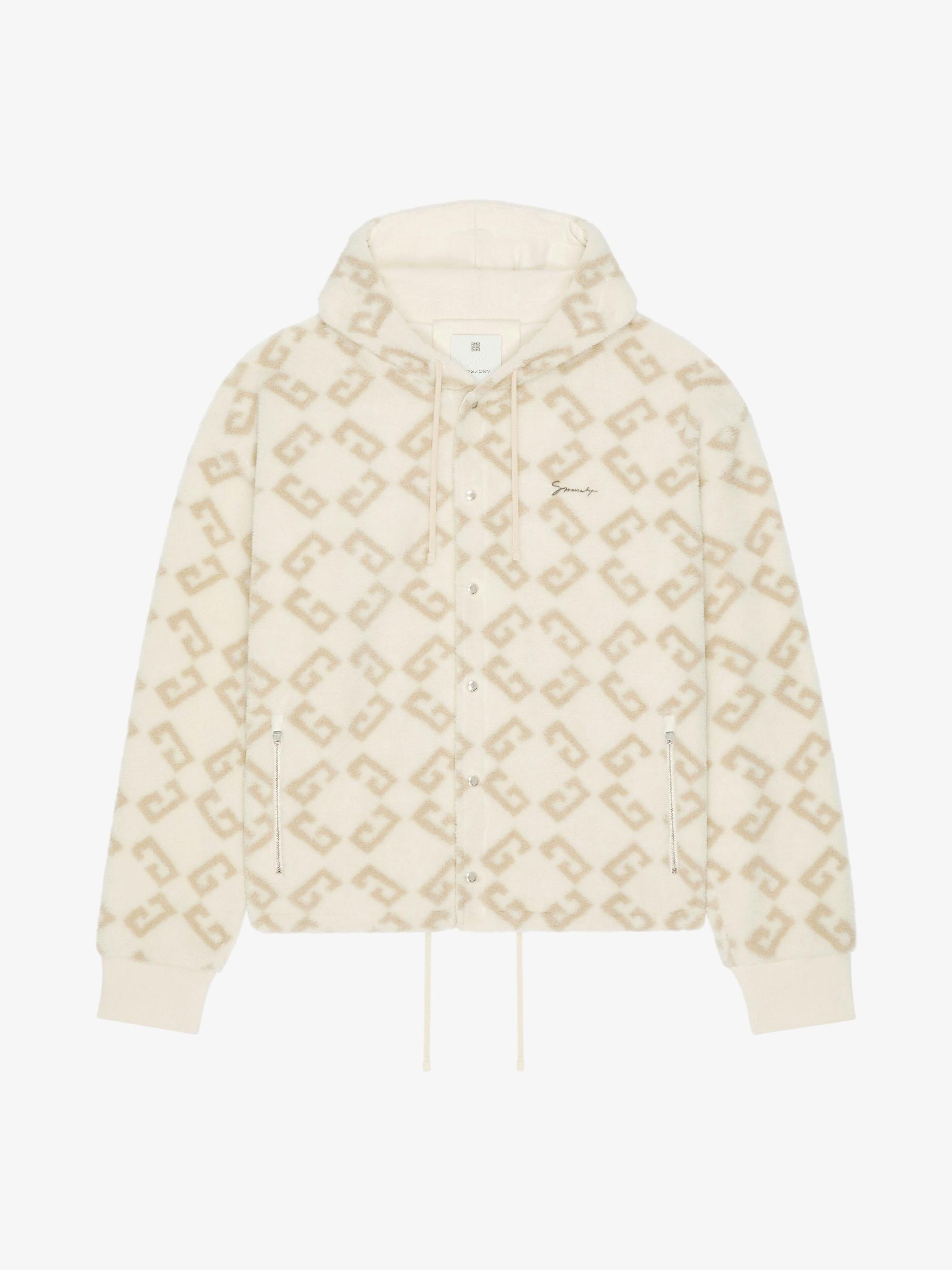 Hoodie in monogram 72 jacquard Product Image