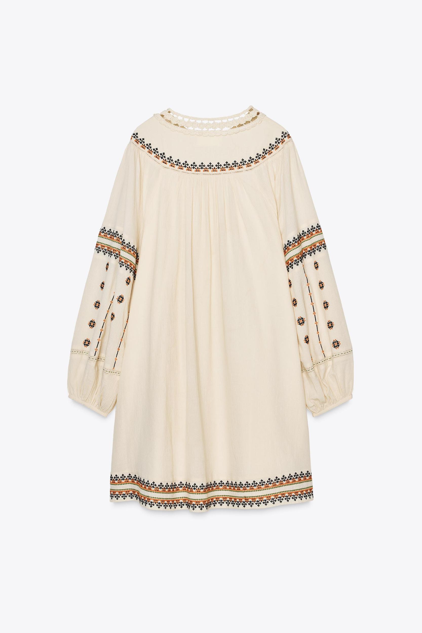 EMBROIDERED DRESS ZW COLLECTION Product Image