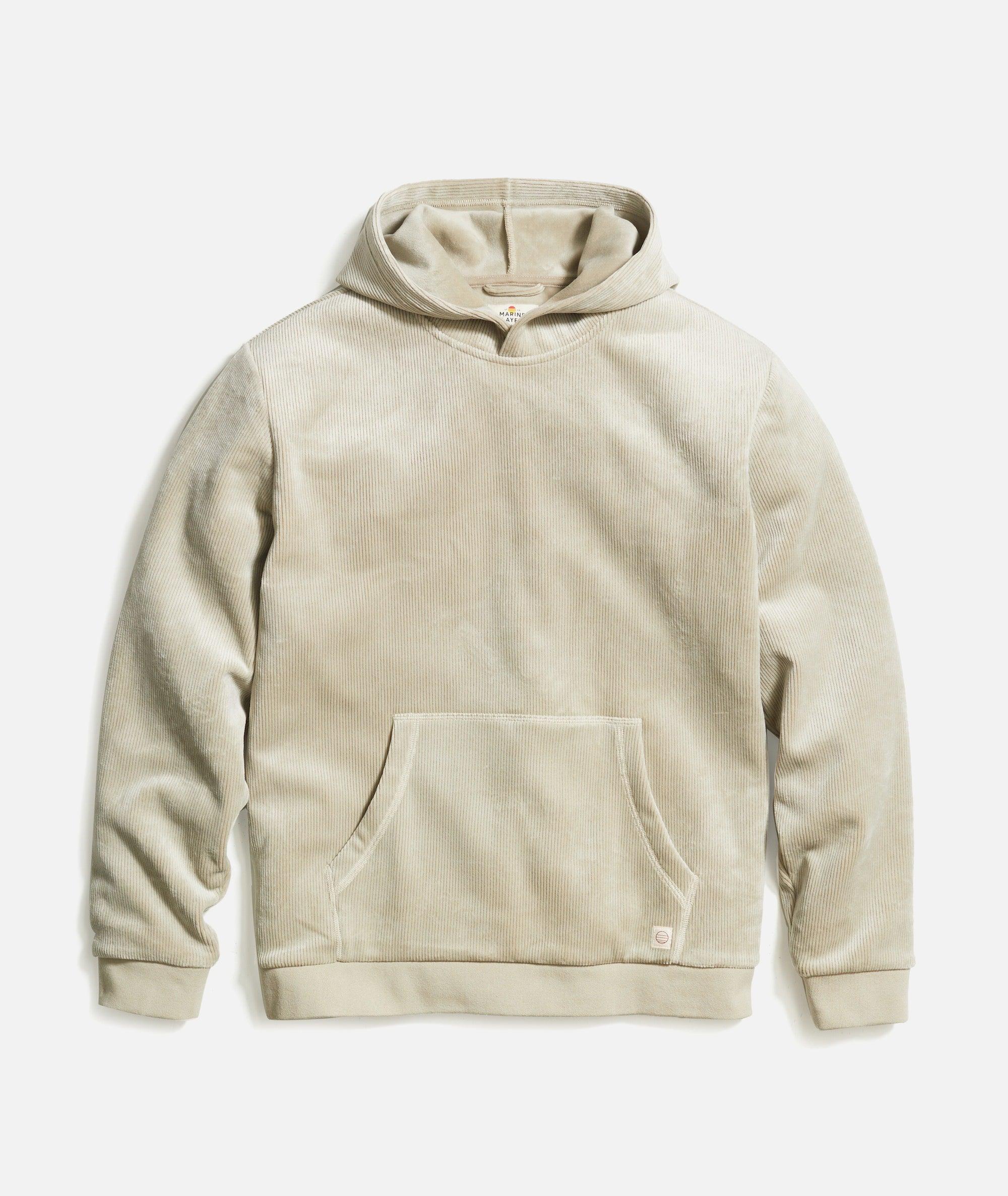 Cord Velour Hoodie Product Image