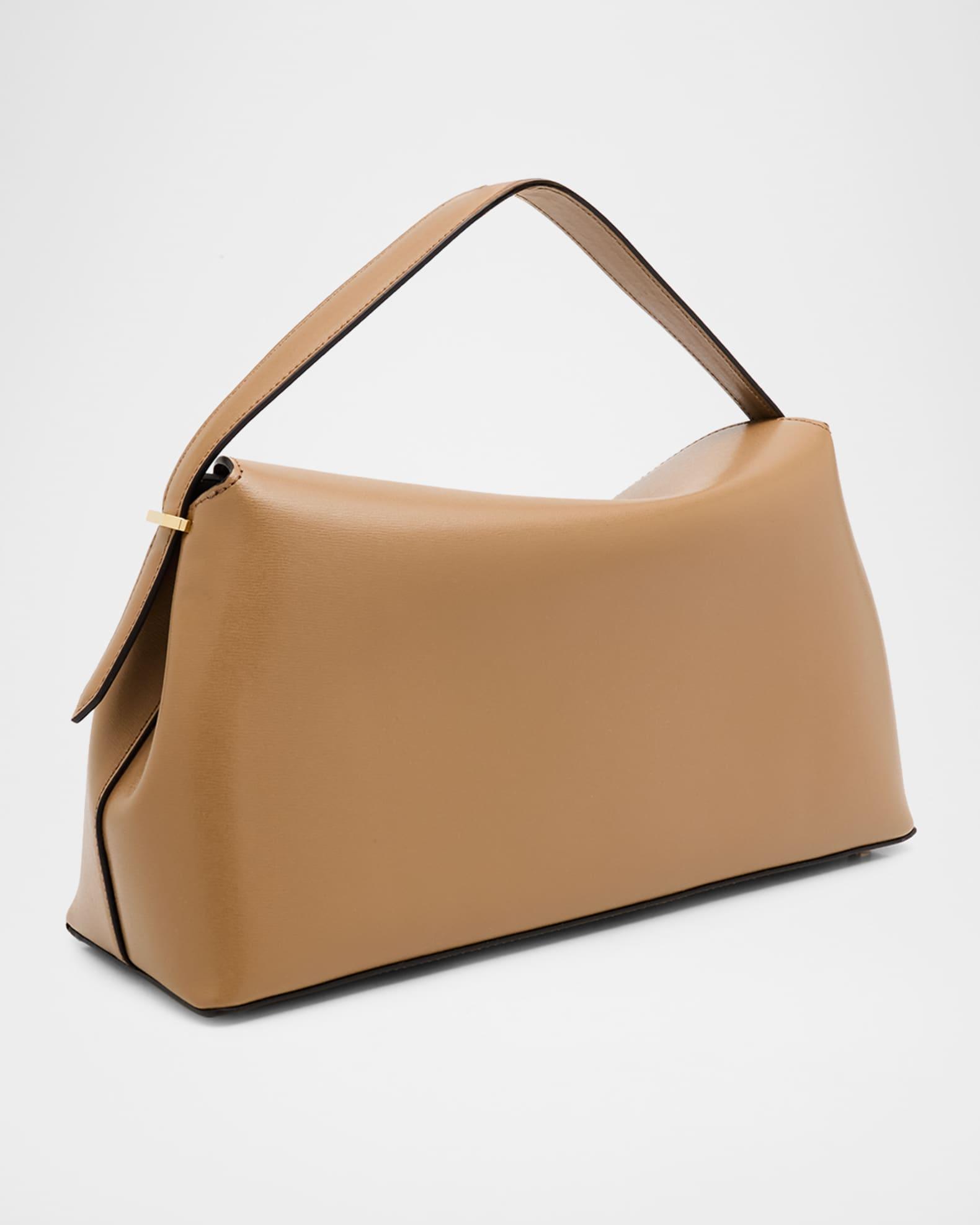 T-Lock Leather Top-Handle Bag Product Image