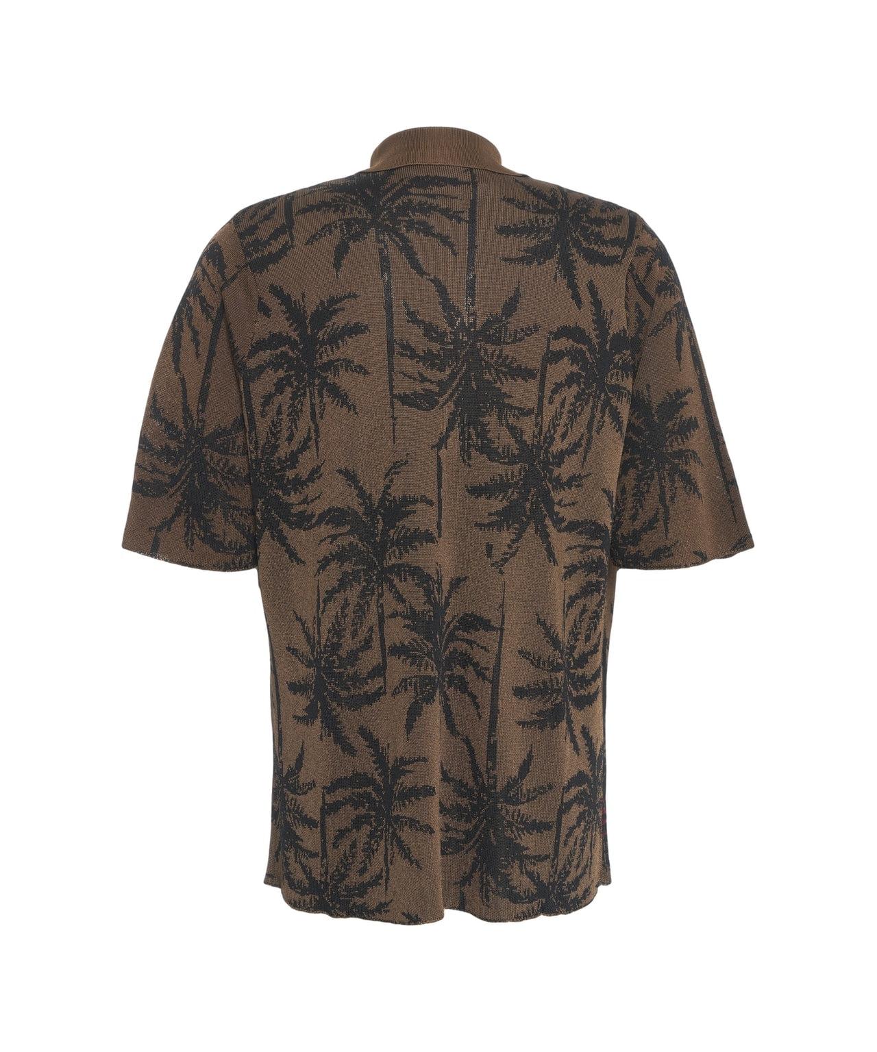 Knit shirt with pattern Product Image