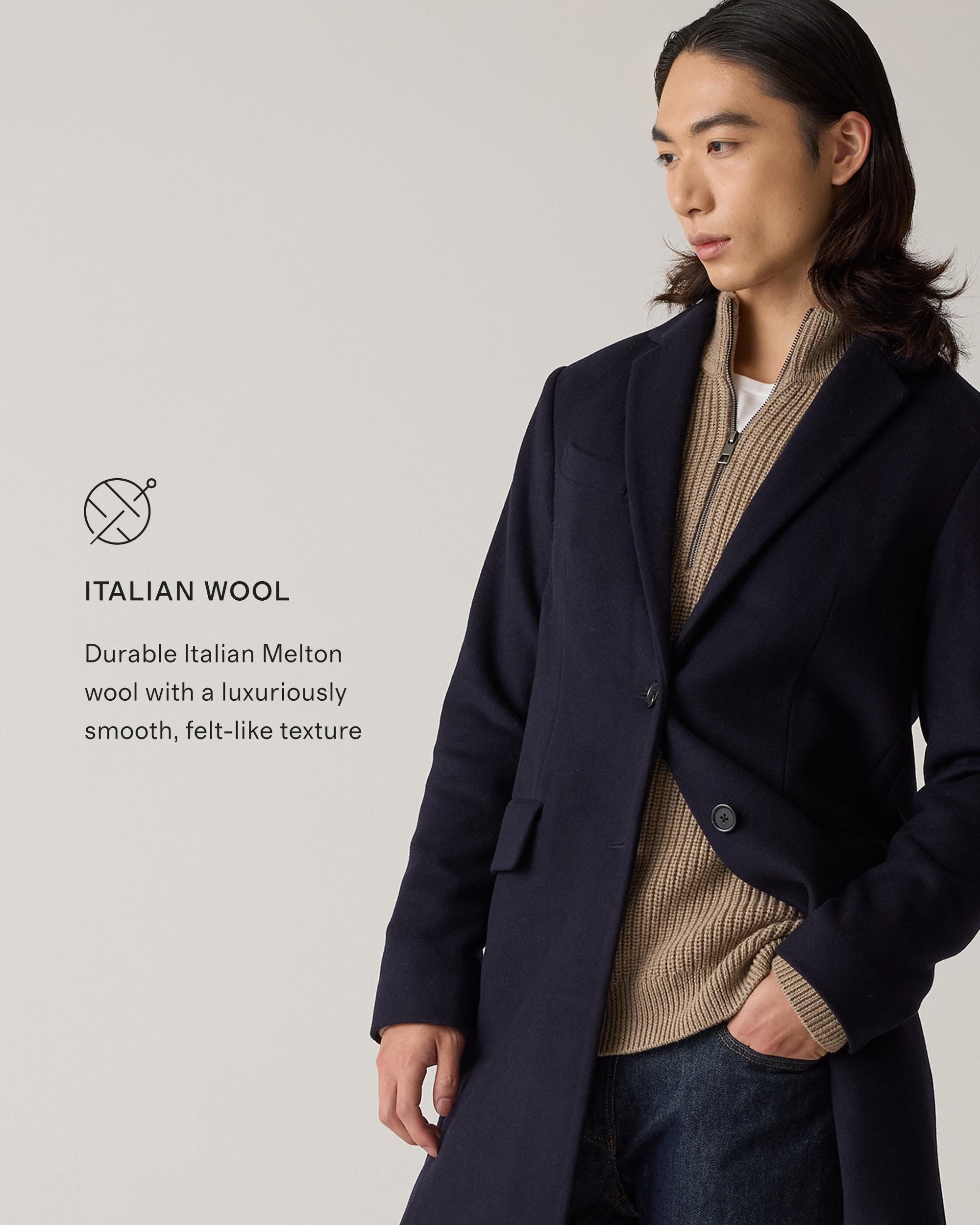 Quince | Men's Italian Wool Overcoat Wool/Nylon Product Image
