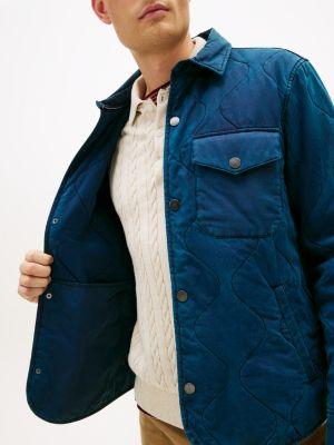Garment-Dyed Lightweight Quilted Jacket Product Image