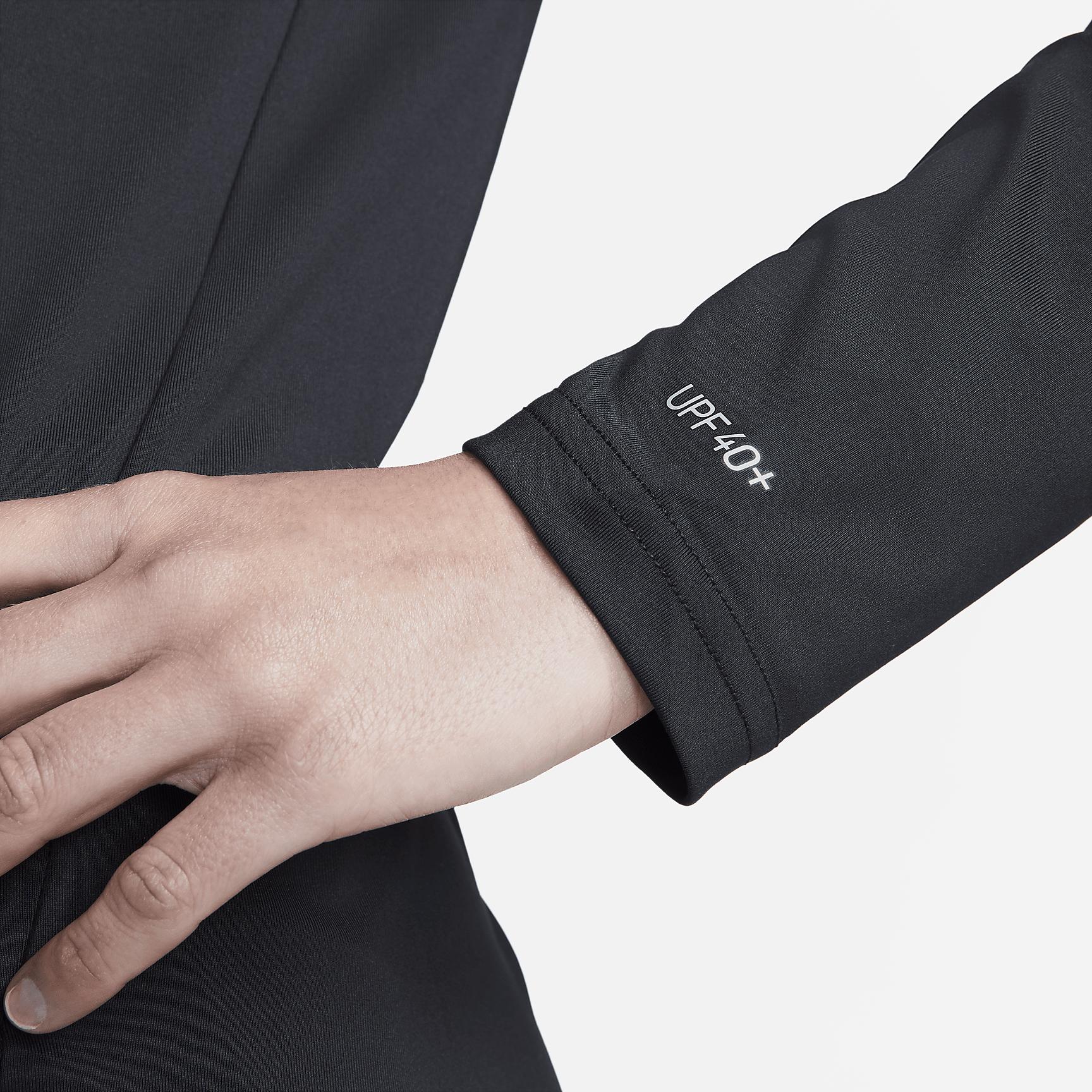 Nike Womens Essential Long-Sleeve Hydroguard Swim Shirt | NESSA386-001 Product Image