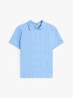 Regular Fit Stretch Crewneck Polo Product Image