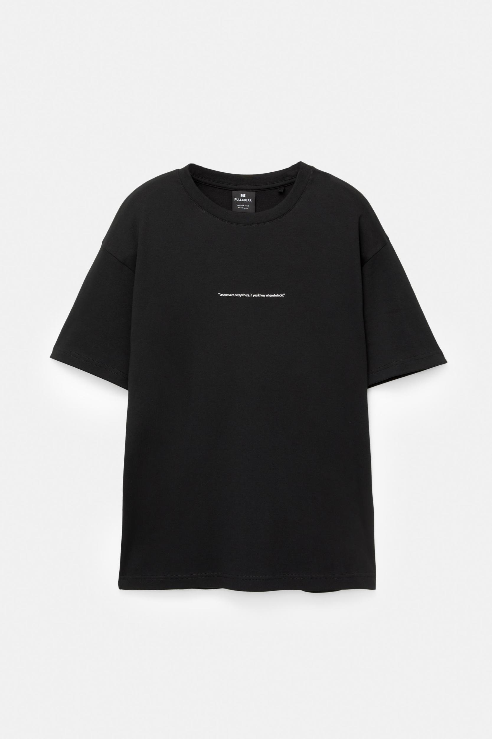 Short sleeve sweatshirt with graphic Product Image