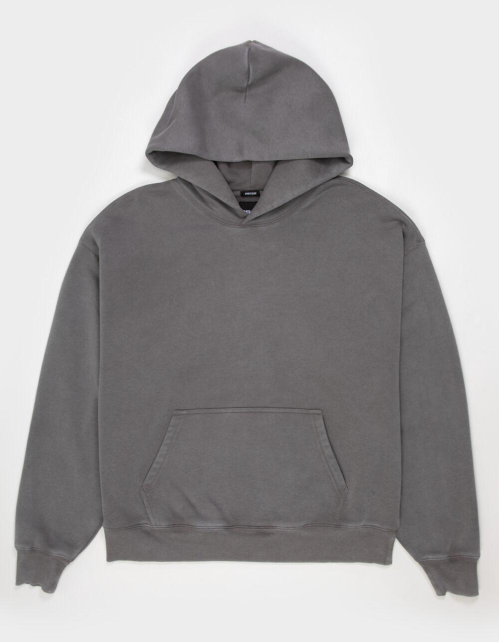 RSQ Mens Oversized Hoodie - DARK GRAY Product Image