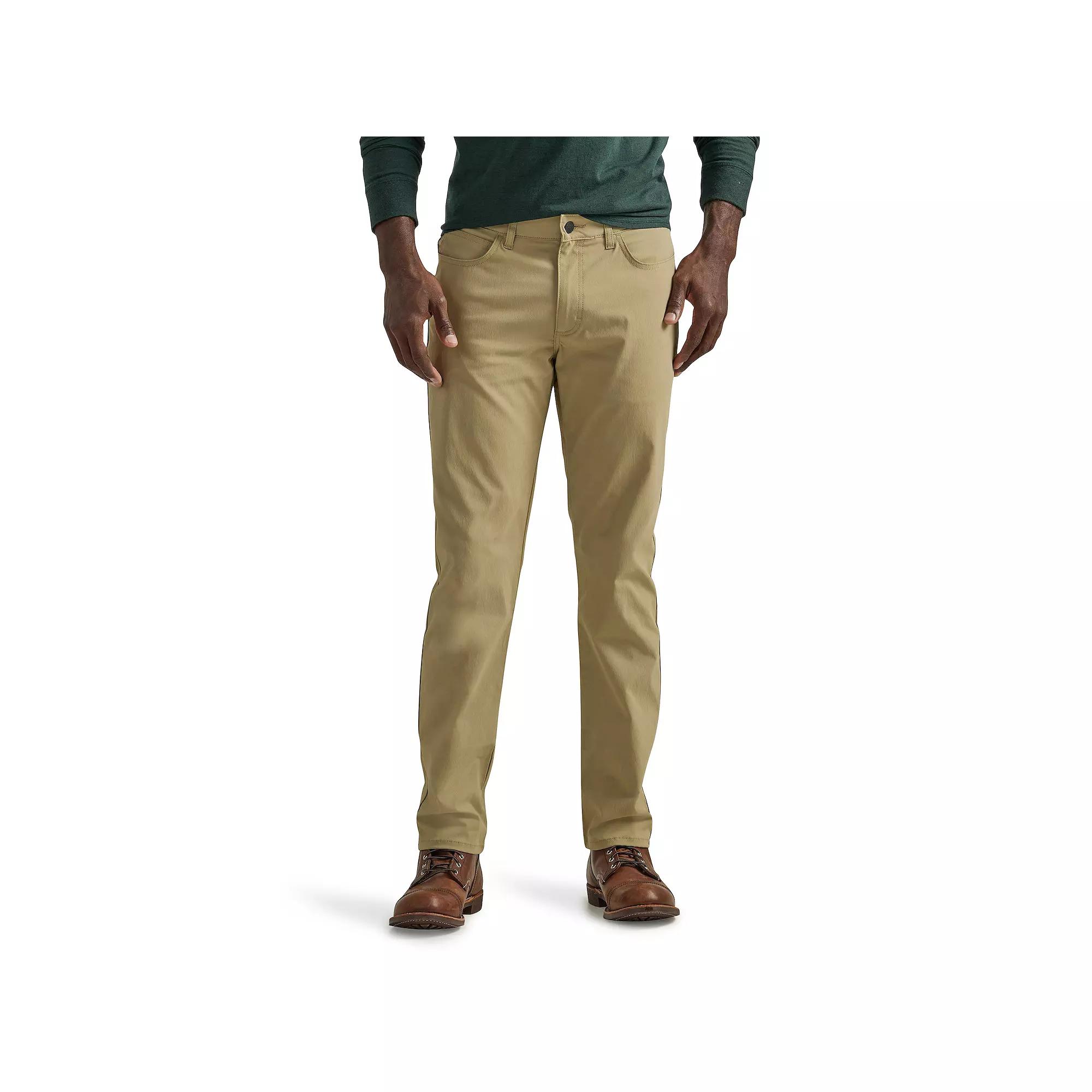 Mens Lee Extreme Motion Regular-Fit Straight Pants Kc Green Product Image